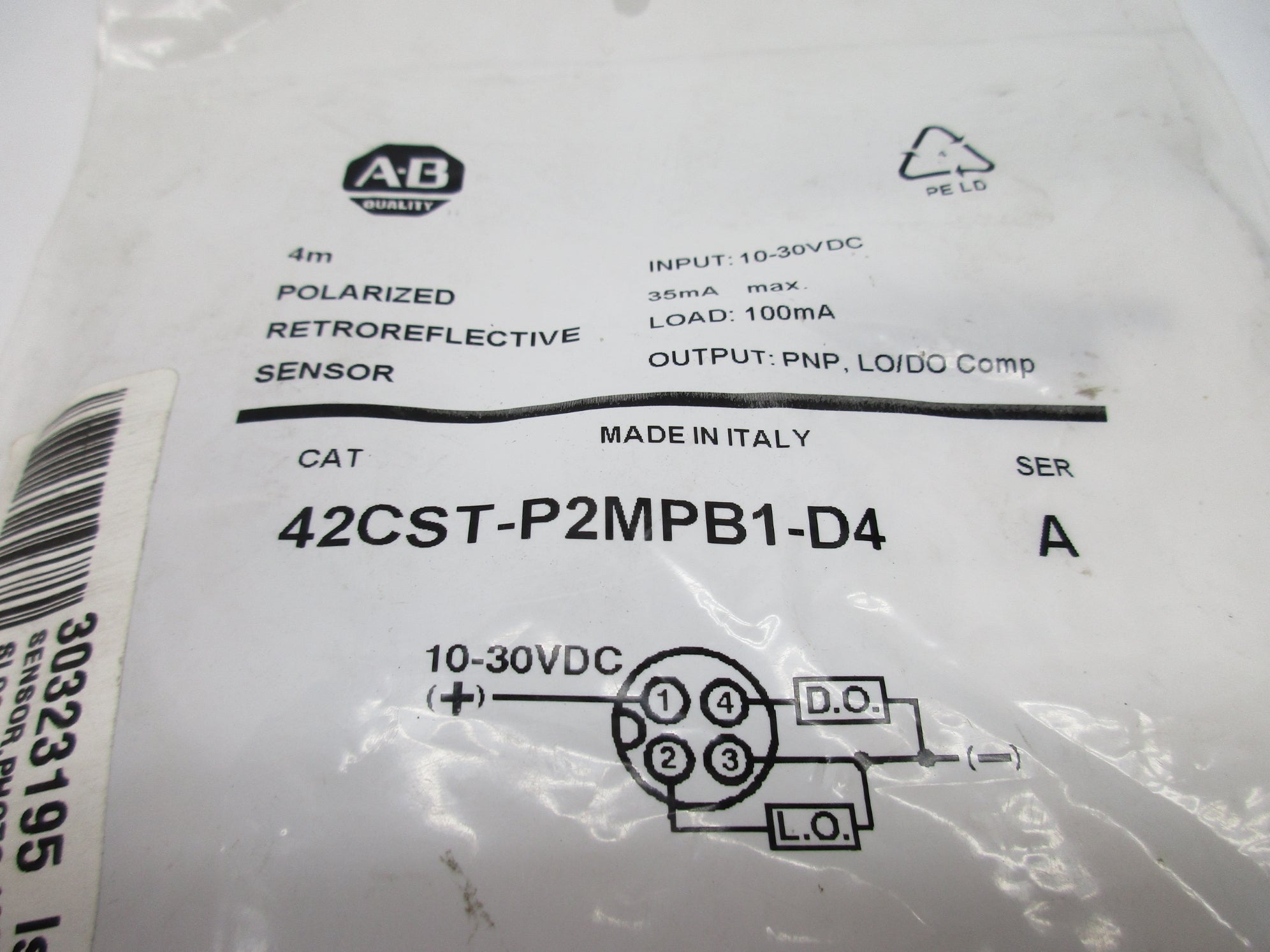 ALLEN BRADLEY 42CST-P2MPB1-D4 SER. A NSMP