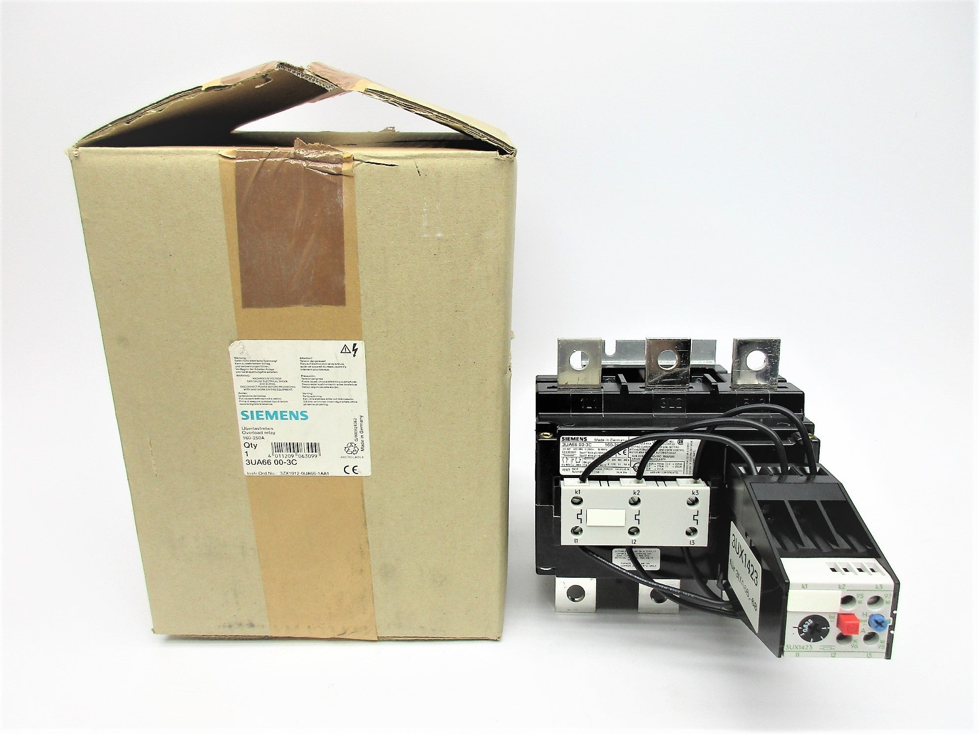 SIEMENS 3UA6600-3C 160-250A 600VAC NSMP