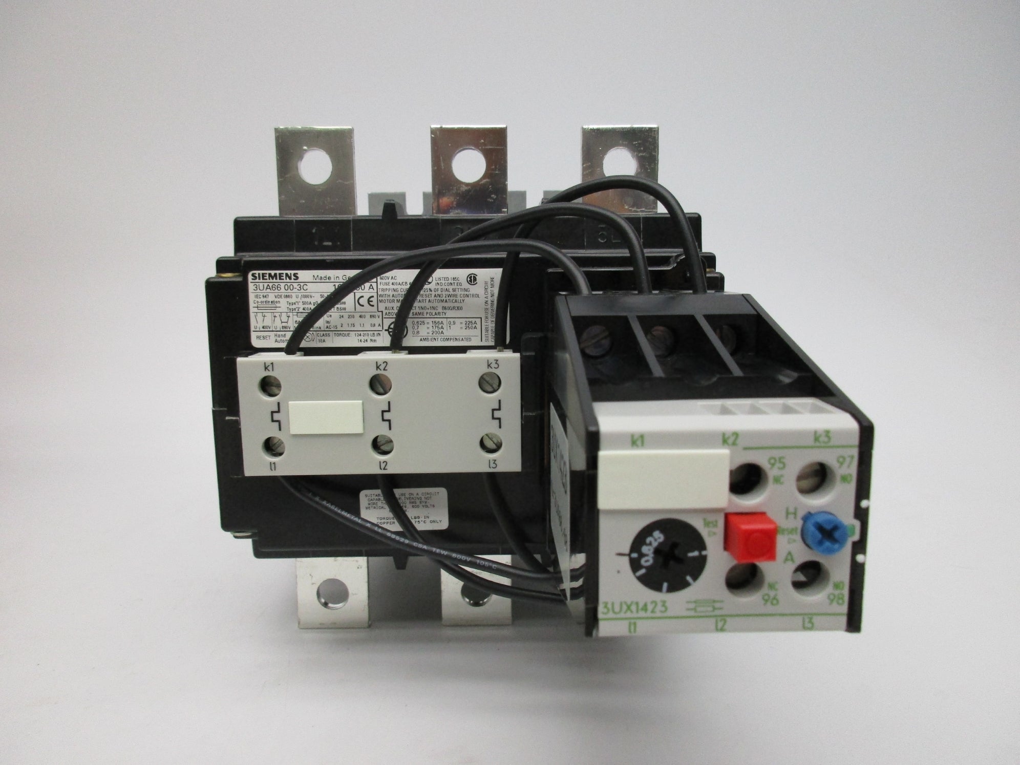 SIEMENS 3UA6600-3C 160-250A 600VAC NSMP