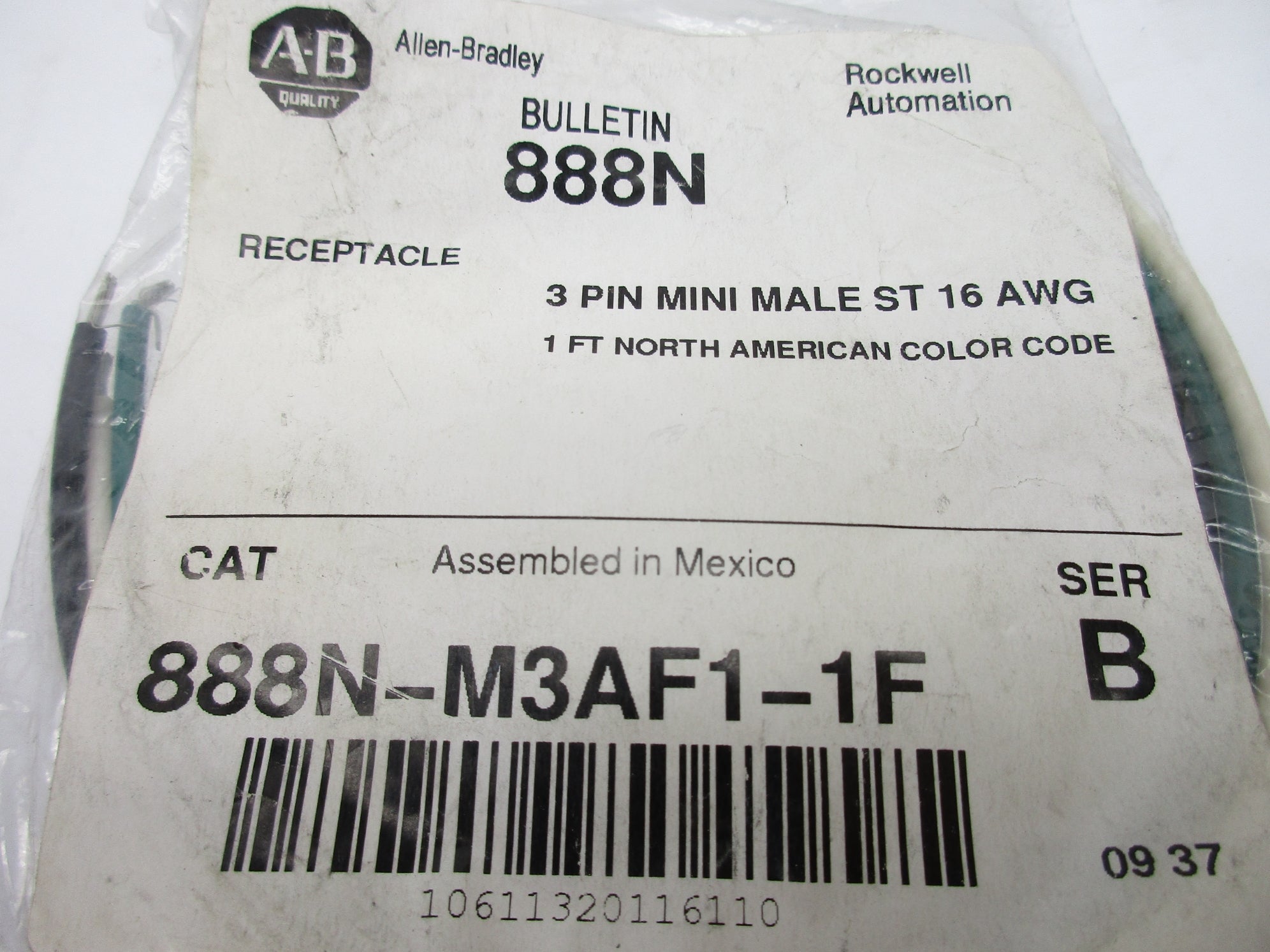ALLEN BRADLEY 888N-M3AF1-1F SER. B NSMP