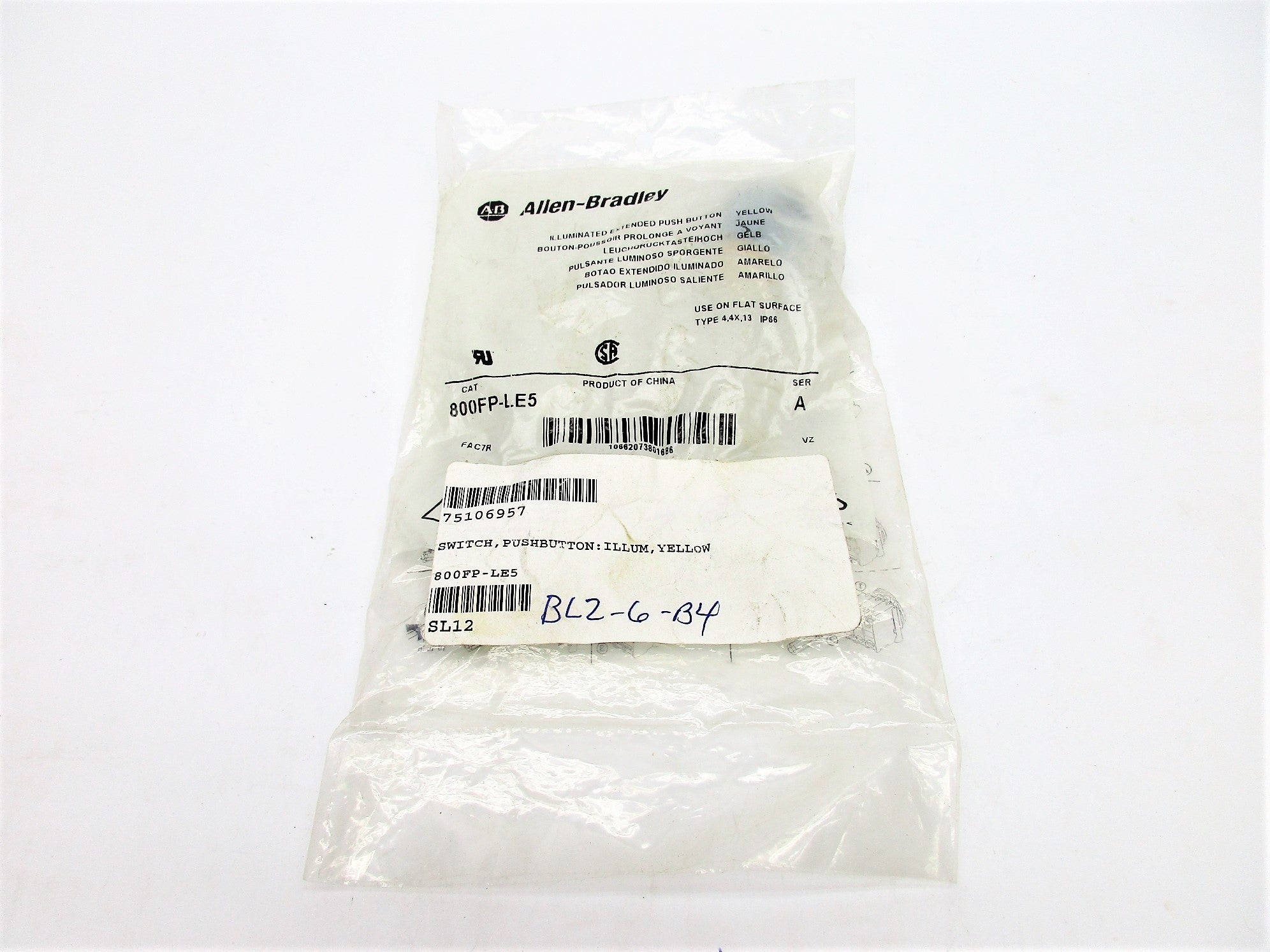 ALLEN BRADLEY 800FP-LE5 SER. A NSMP