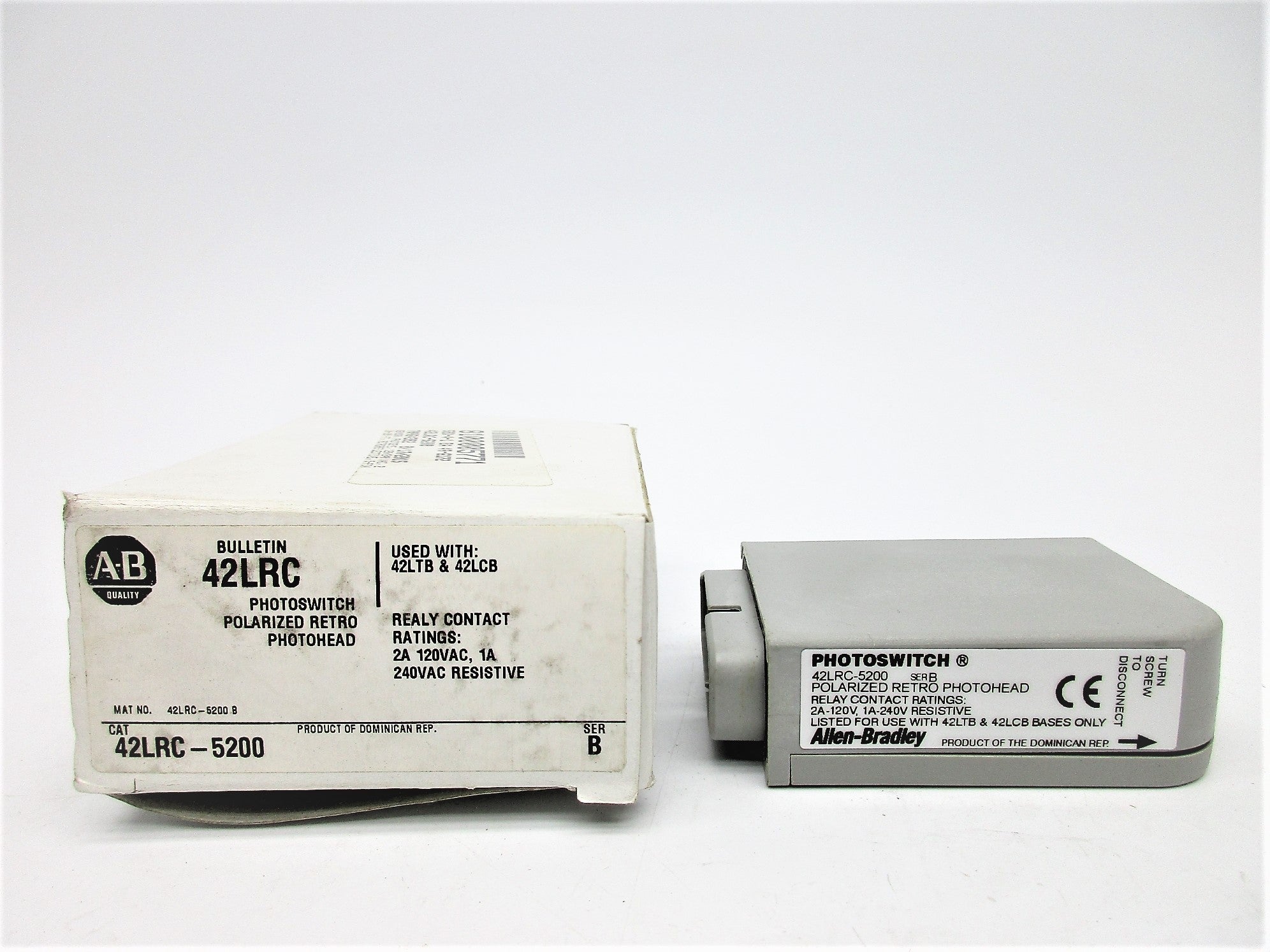 ALLEN BRADLEY 42LRC-5200 SER. B 240V 2A (WH) NSMP