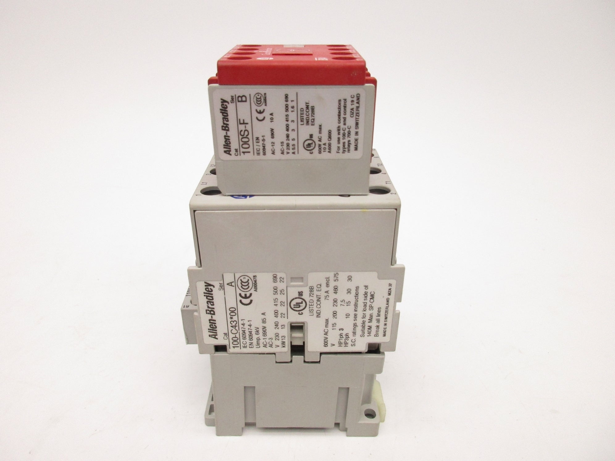 ALLEN BRADLEY 100S-C43D14C SER. A 110/120V NSNP