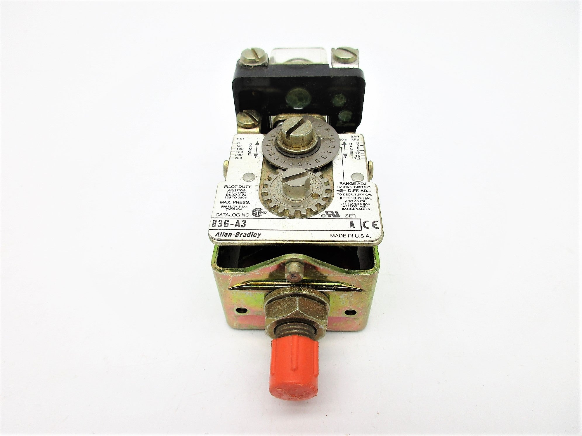 INDUSTRIAL SPARE PART 836-A3 SER. A NSNP