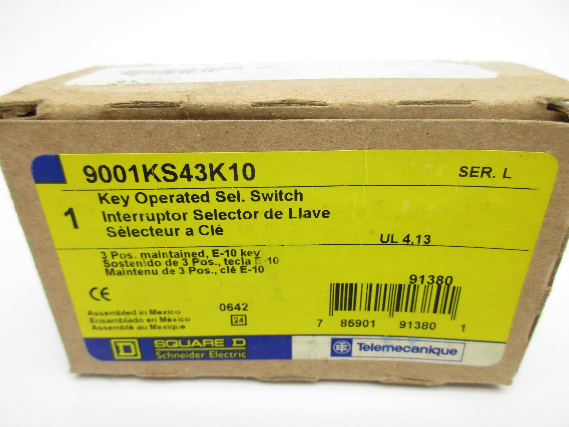 SQUARE D 9001KS43K10 SER. L NSMP