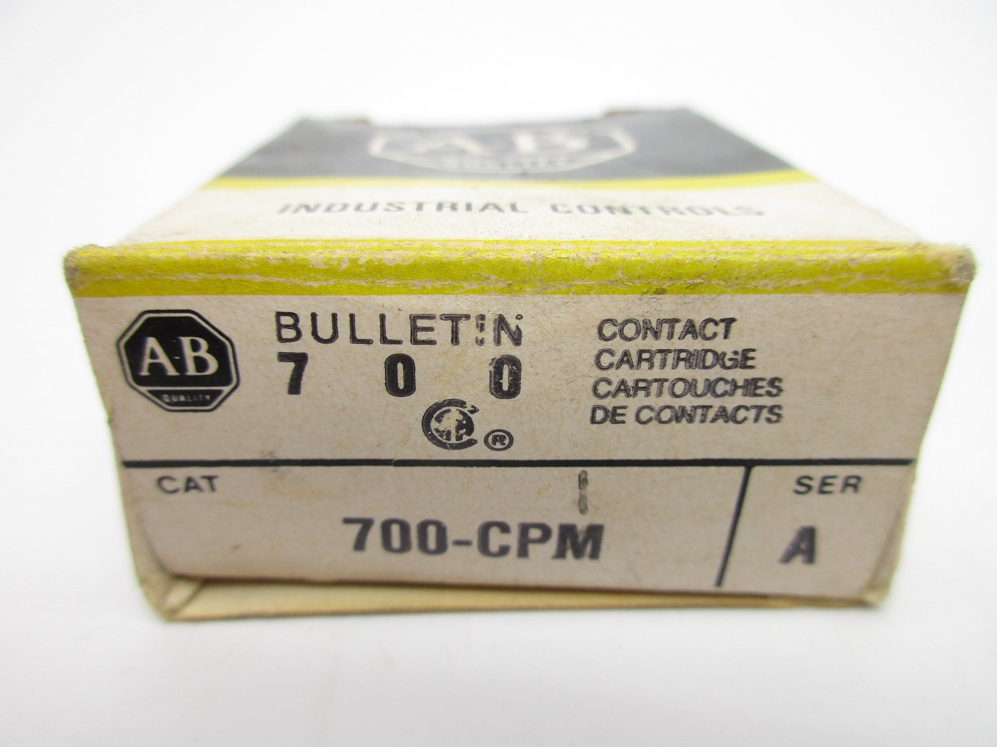 ALLEN BRADLEY 700-CPM SER. A 20A (BK/YL) NSMP
