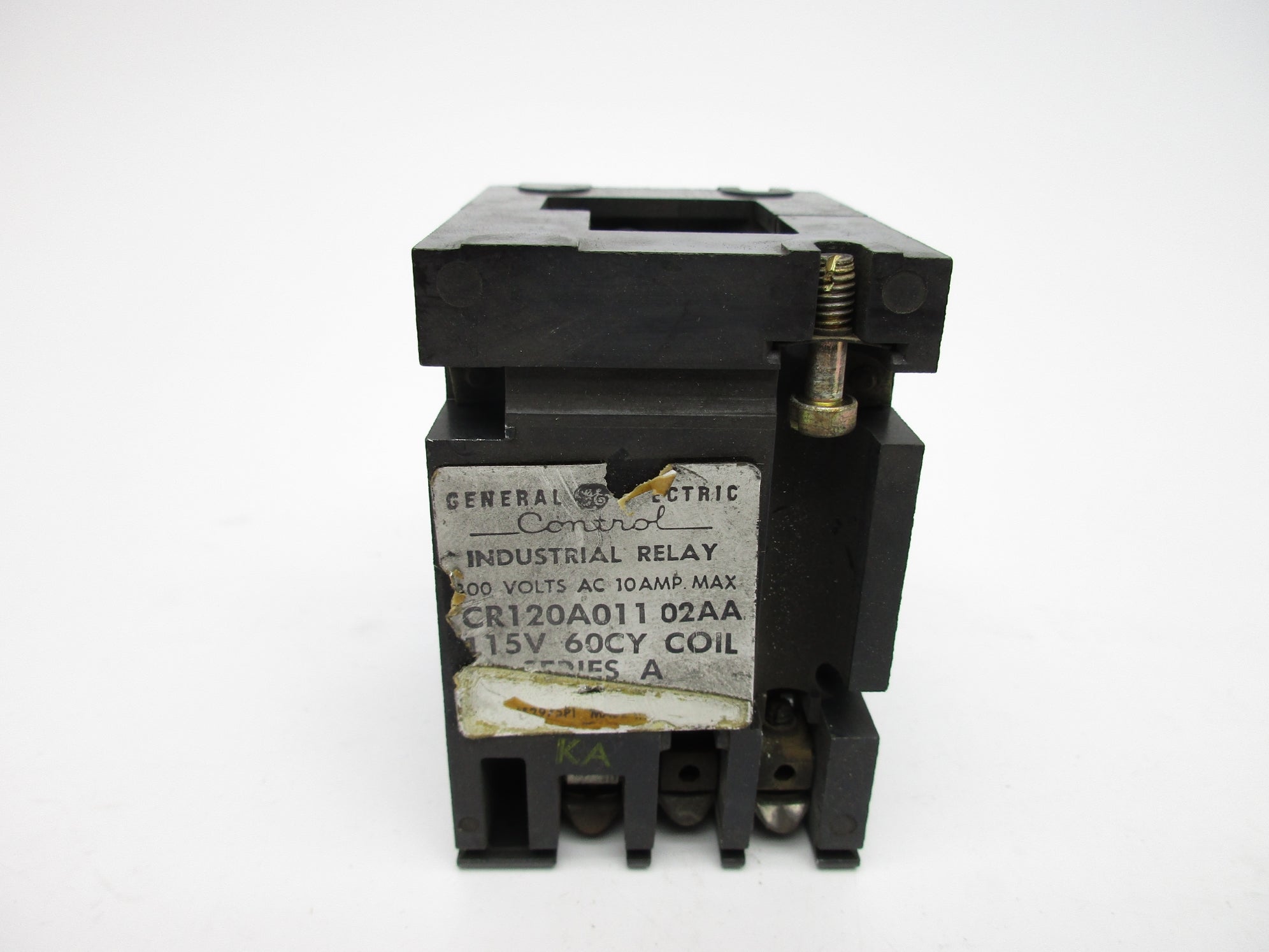 GENERAL ELECTRIC CR120A01102AA SER. A 10A 115V UNMP