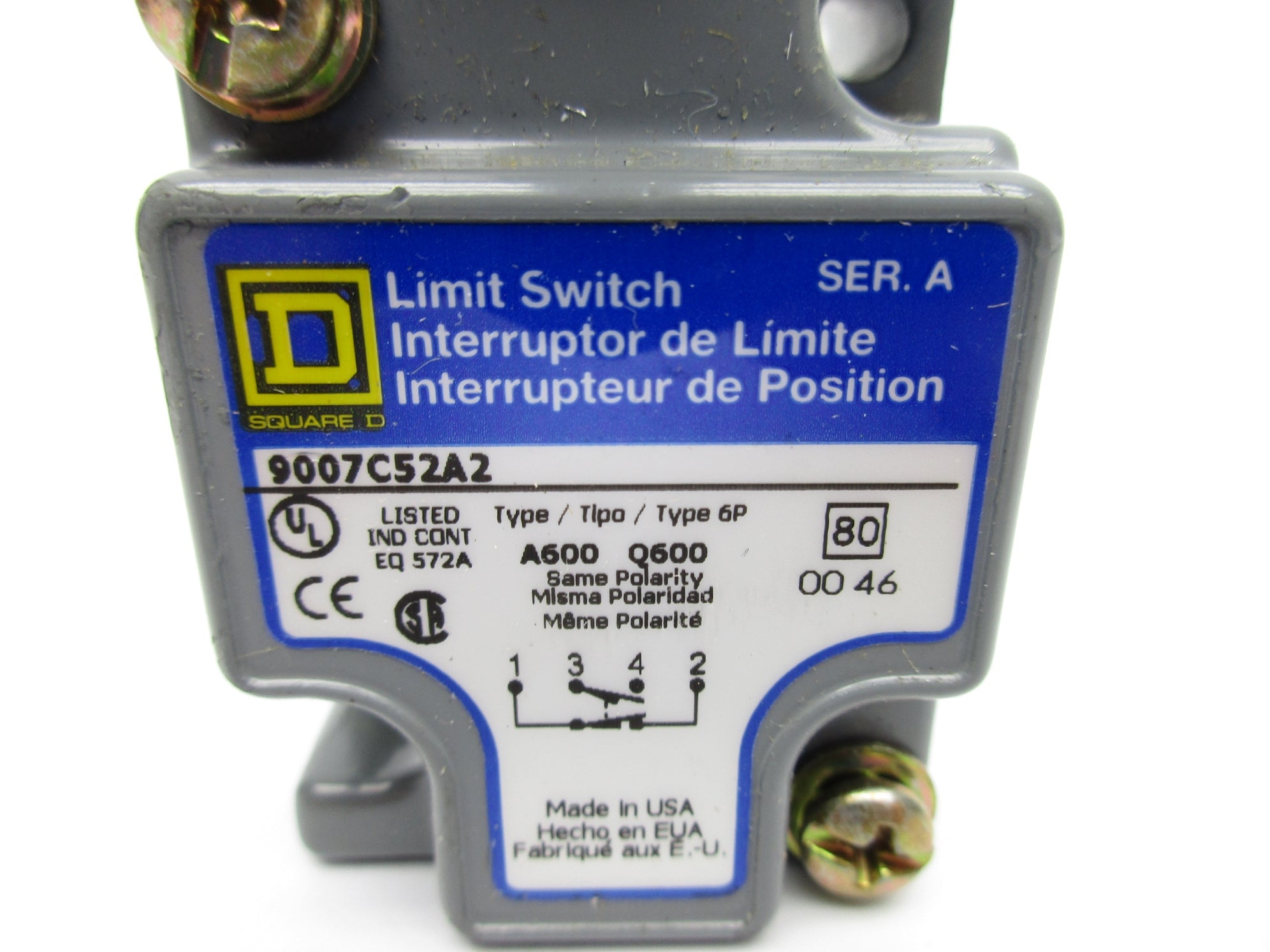 SQUARE D 9007C52A2 SER. A NSNP