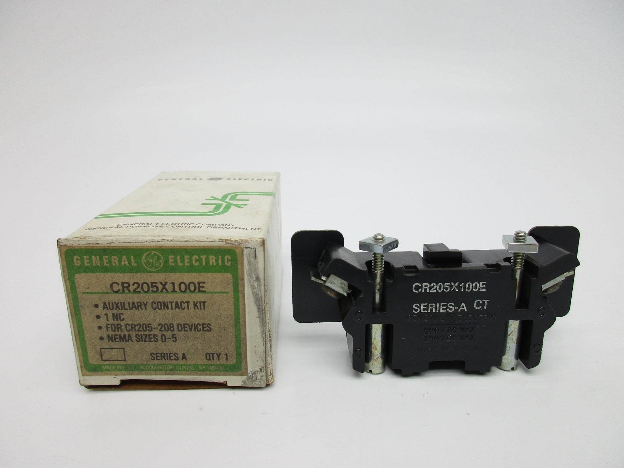 GENERAL ELECTRIC CR205X100E SER. A 600VAC NSMP