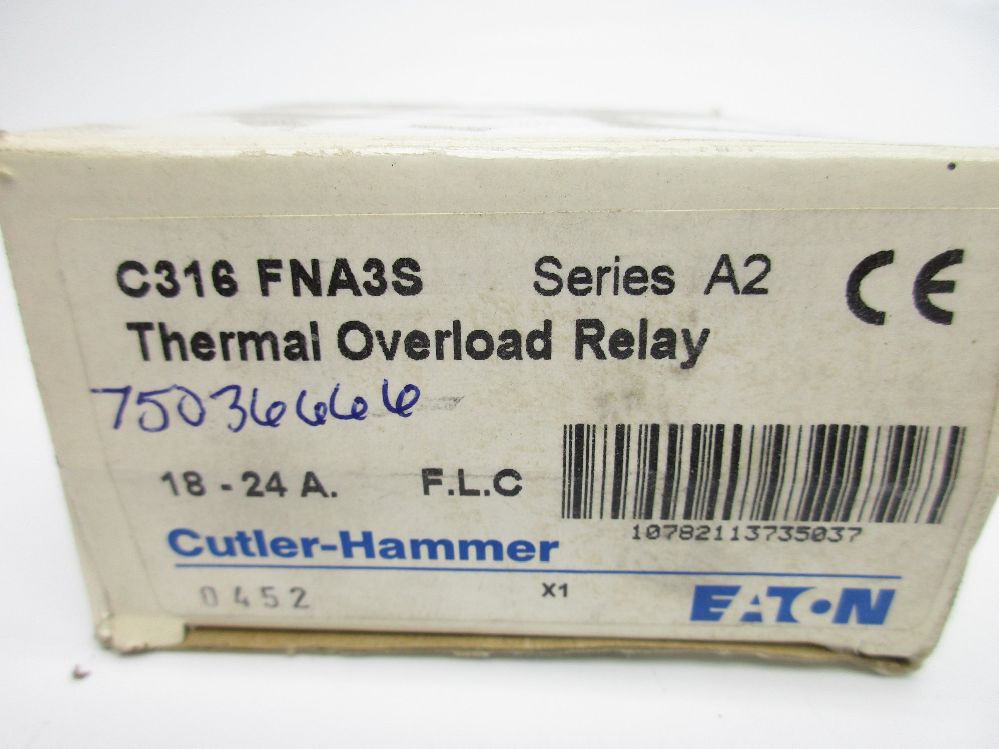 CUTLER HAMMER C316FNA3S SER. A2 690V 18-24A NSMP