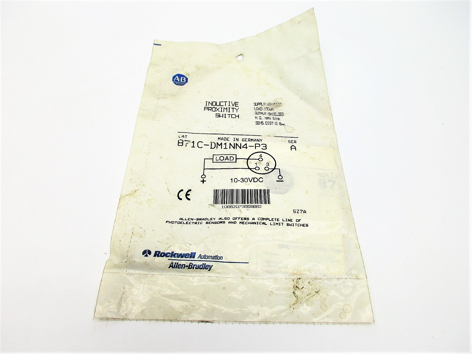 INDUSTRIAL SPARE PART 871C-DM1NN4-P3 SER. A NSMP