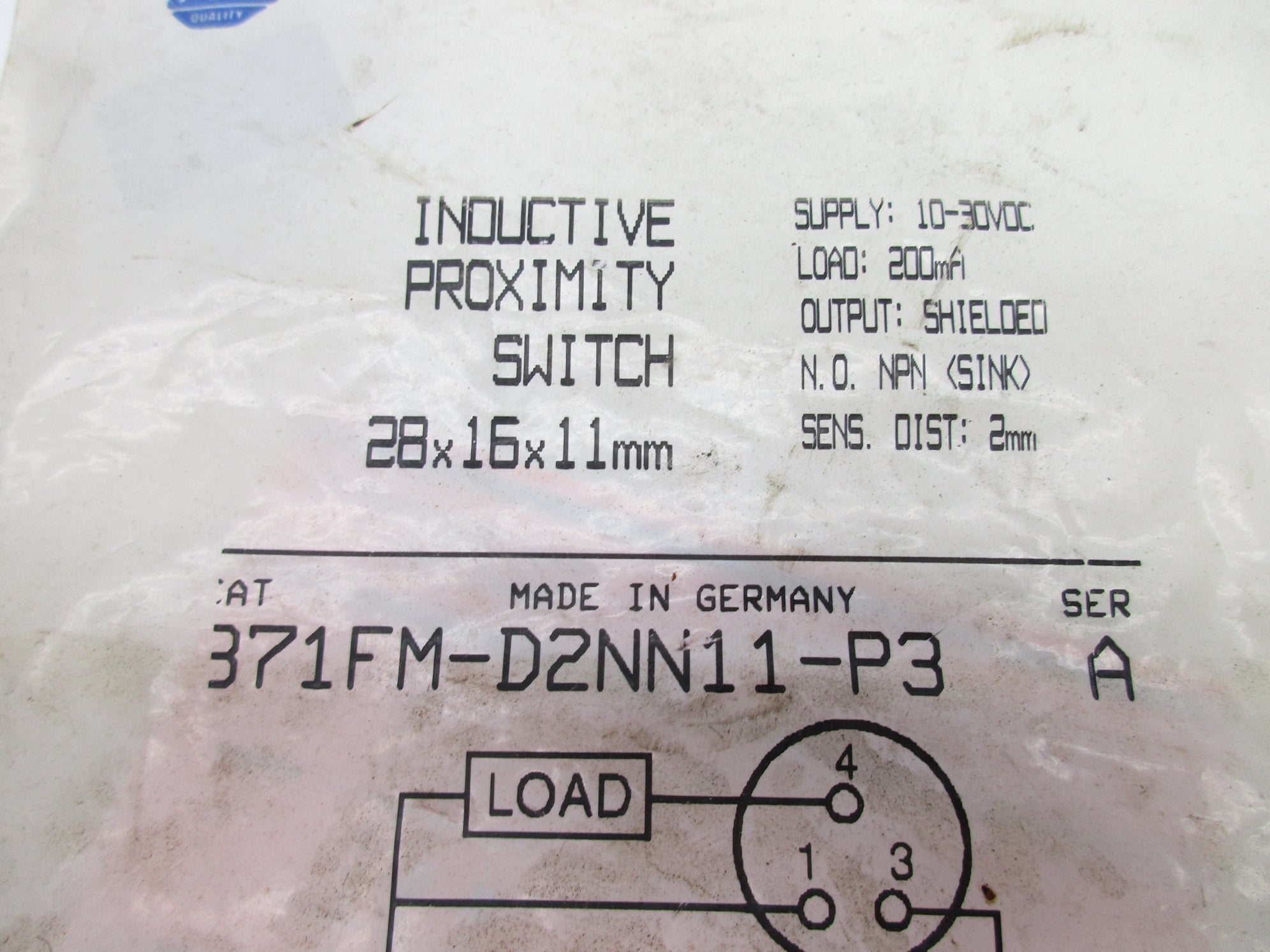 INDUSTRIAL SPARE PART 871FM-D2NN11-P3 SER. A NSMP