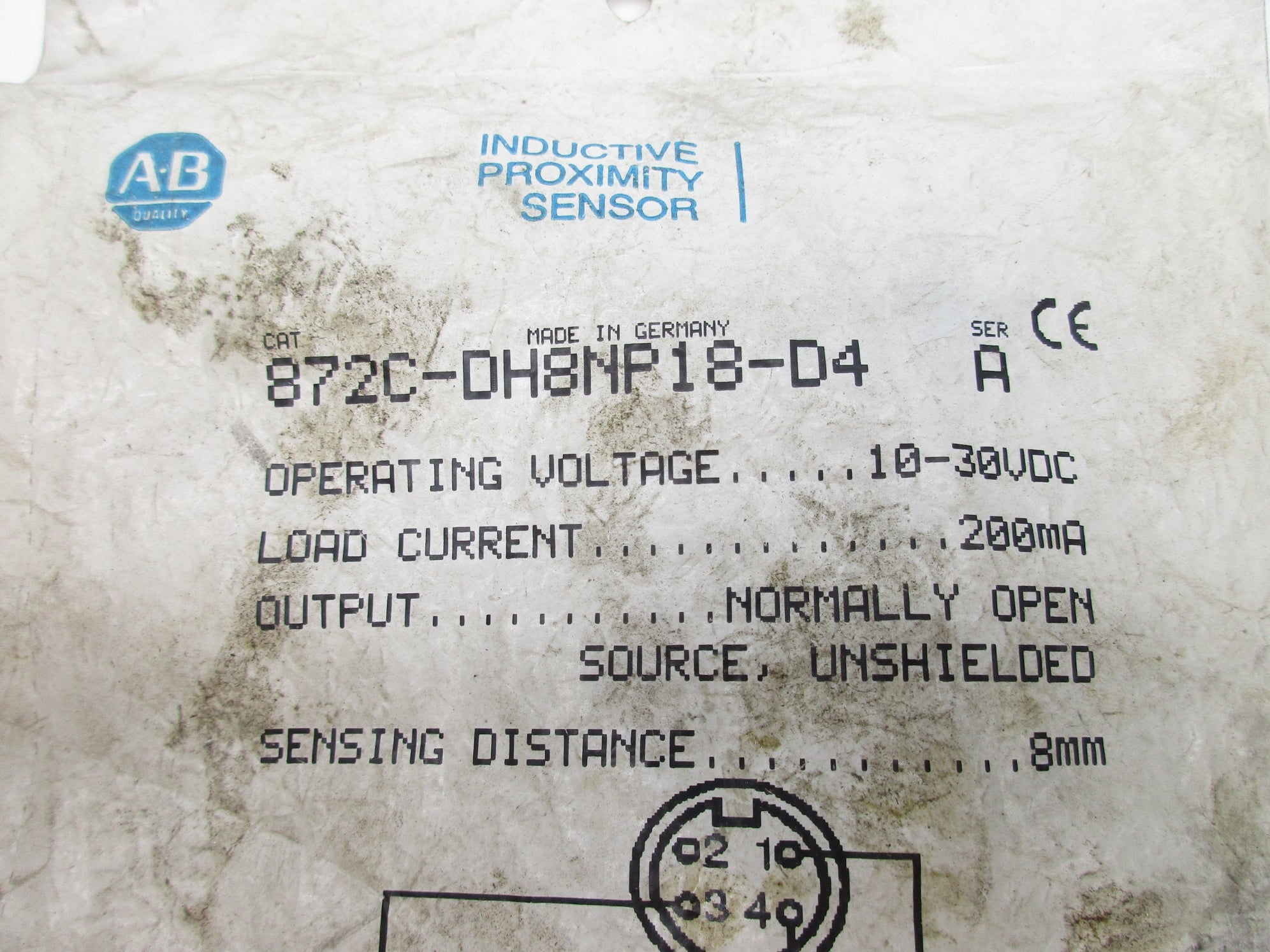 ALLEN BRADLEY 872C-DH8NP18-D4 SER. A NSMP