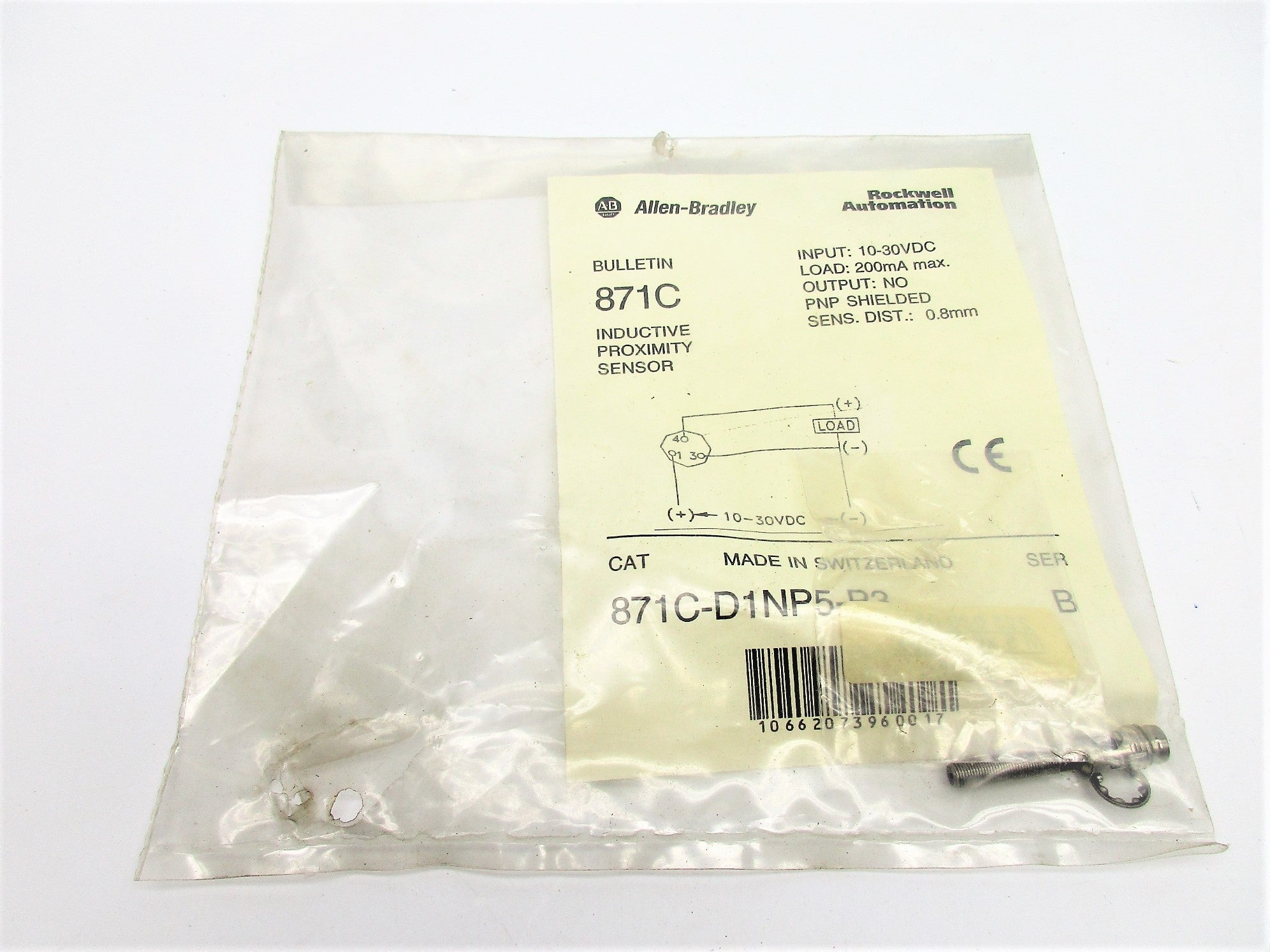 ALLEN BRADLEY 871C-D1NP5-P3 SER. B NSMP