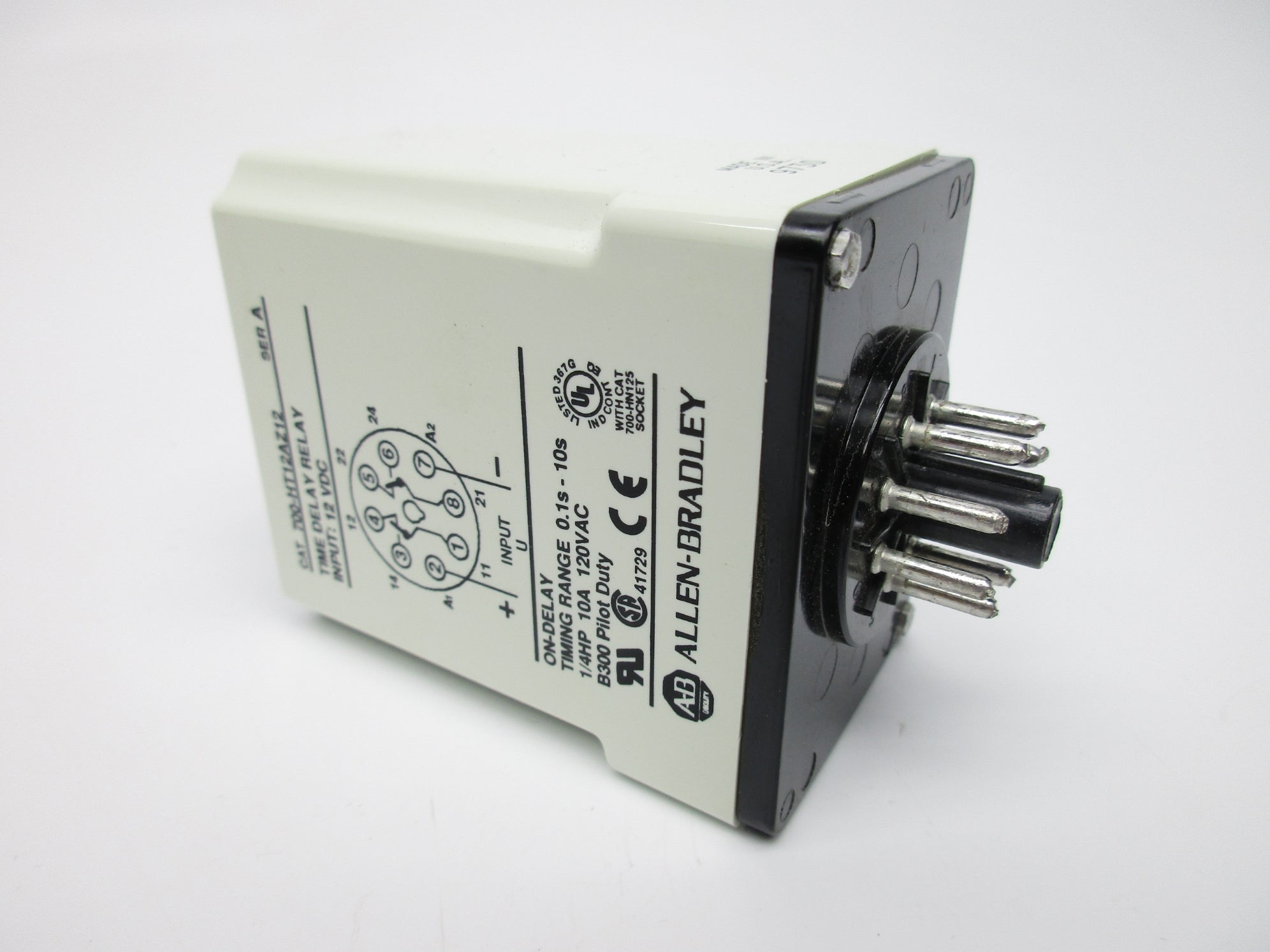 ALLEN BRADLEY 700-HT12AZ12 SER. A (BK/YL) NSMP