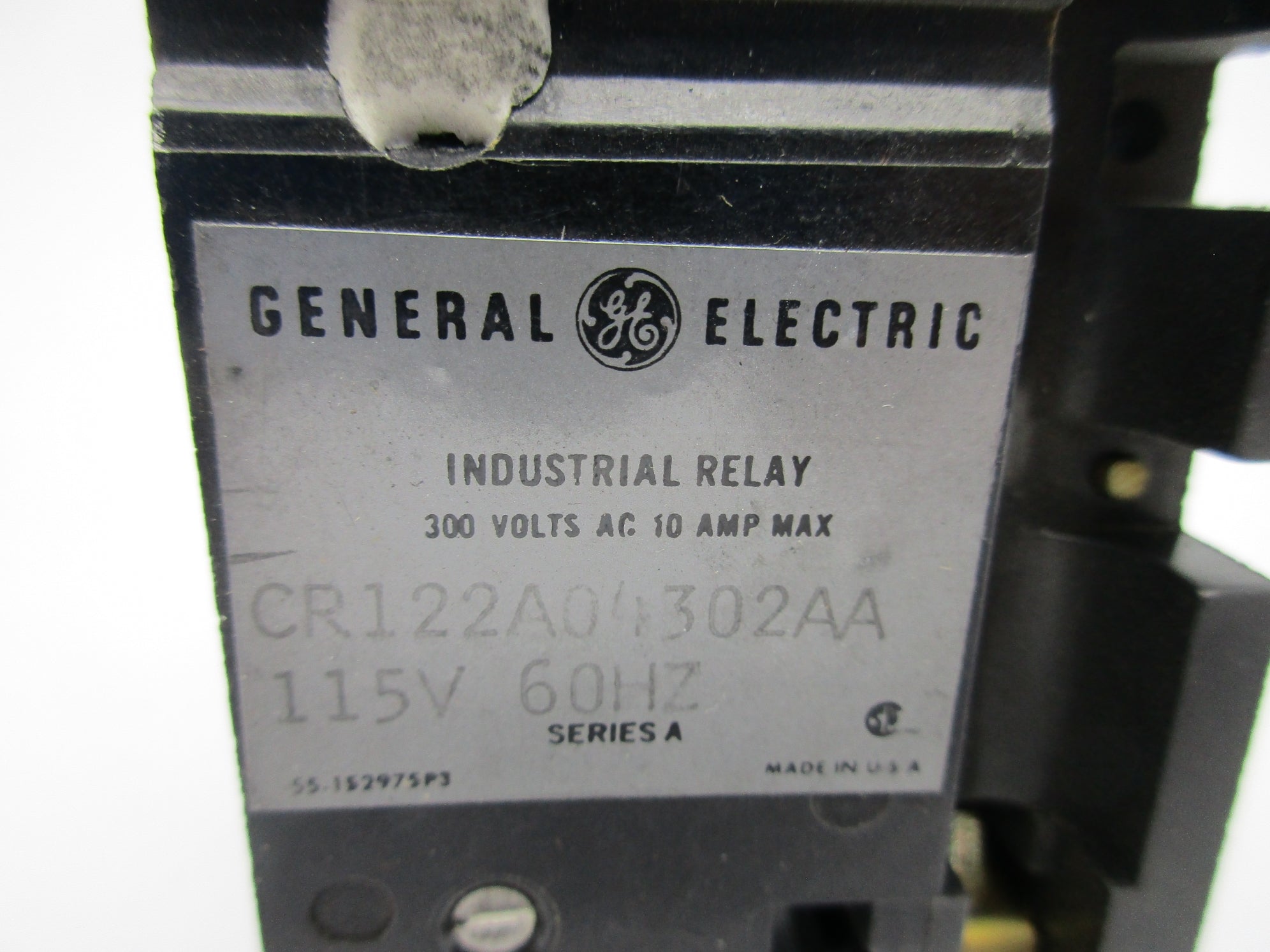 GENERAL ELECTRIC CR122A04302AA SER. A 115V 10A NSNP