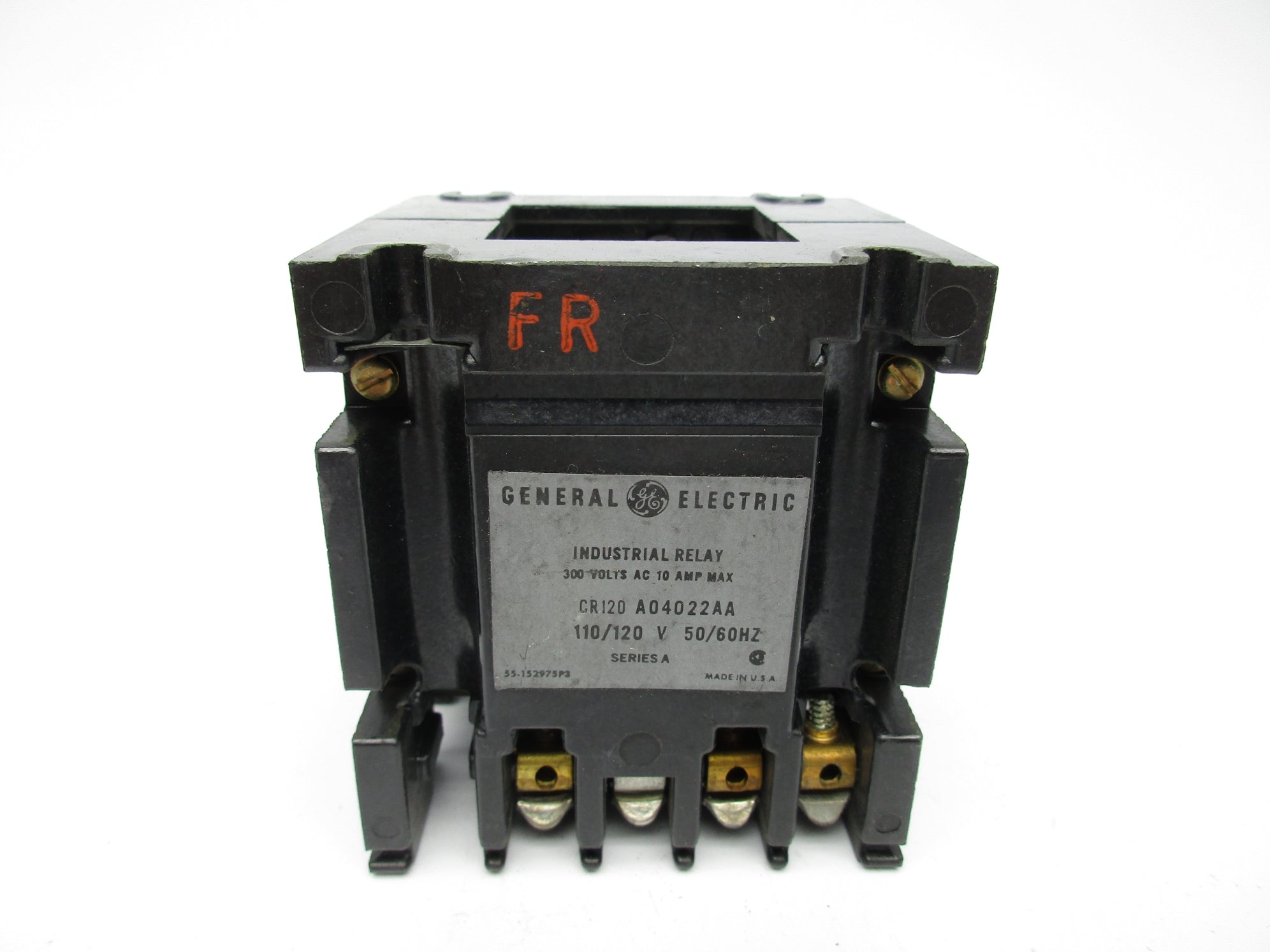GENERAL ELECTRIC CR120A04022AA SER. A 10A 110/120V NSNP