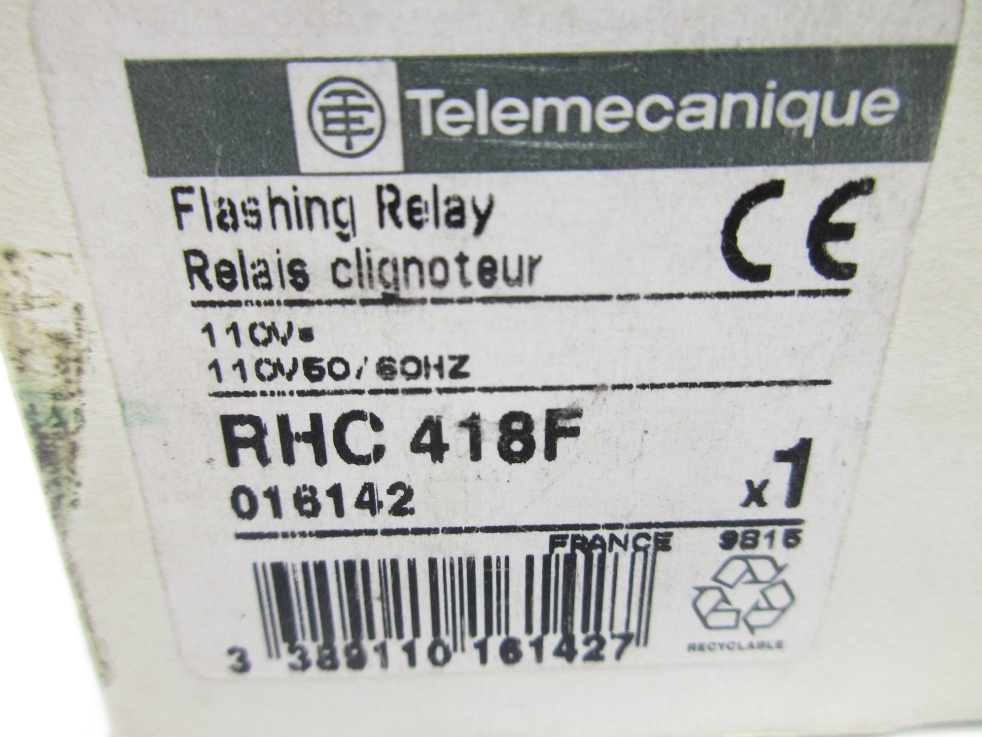 TELEMECANIQUE RHC418F 110V NSMP
