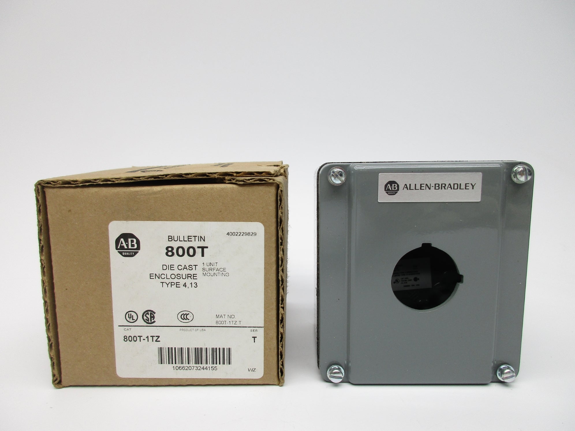 ALLEN BRADLEY 800T-1TZ SER. T (BR/WH) NSMP
