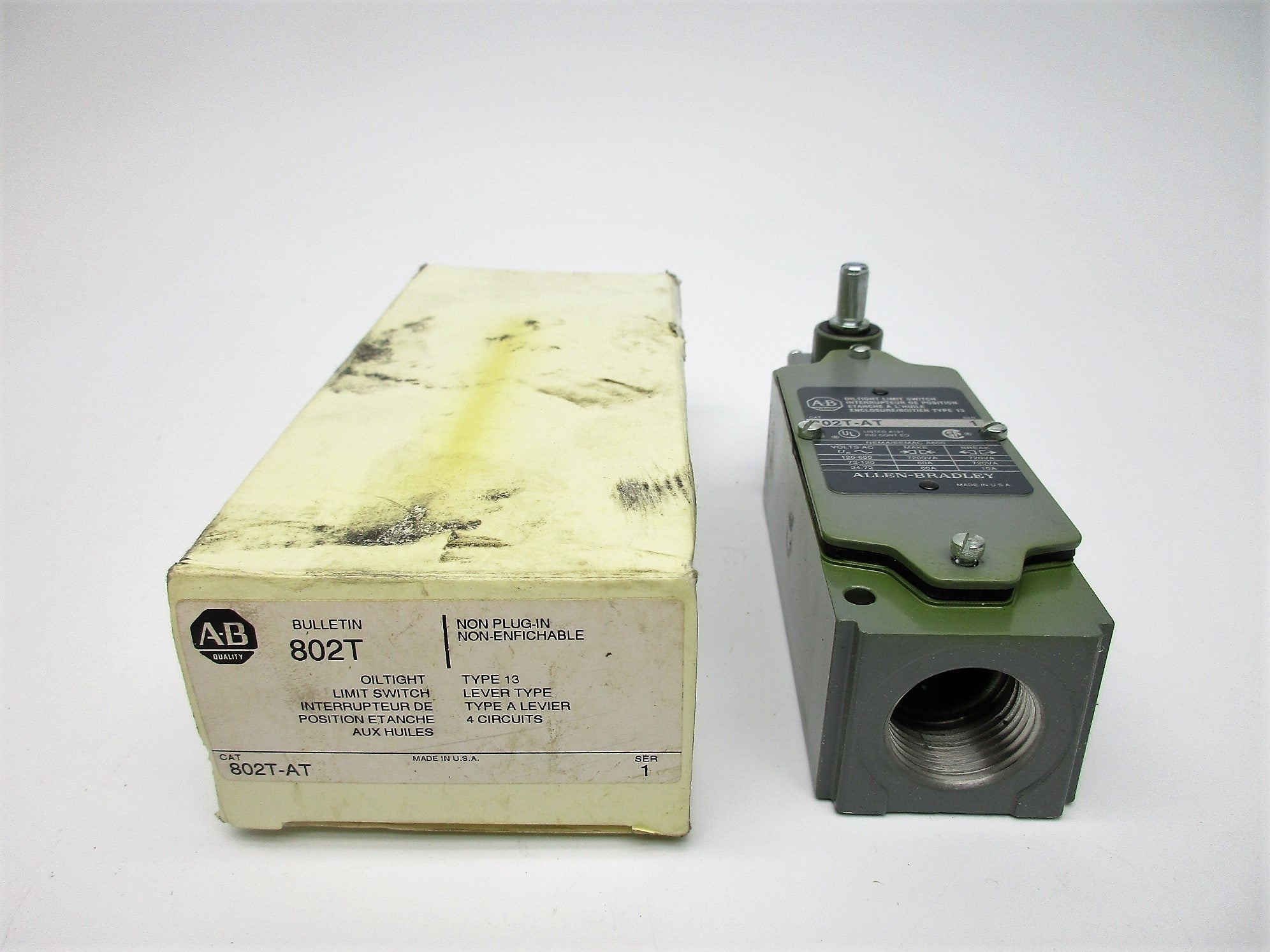 ALLEN BRADLEY 802T-AT SER. 1 (WH) NSMP