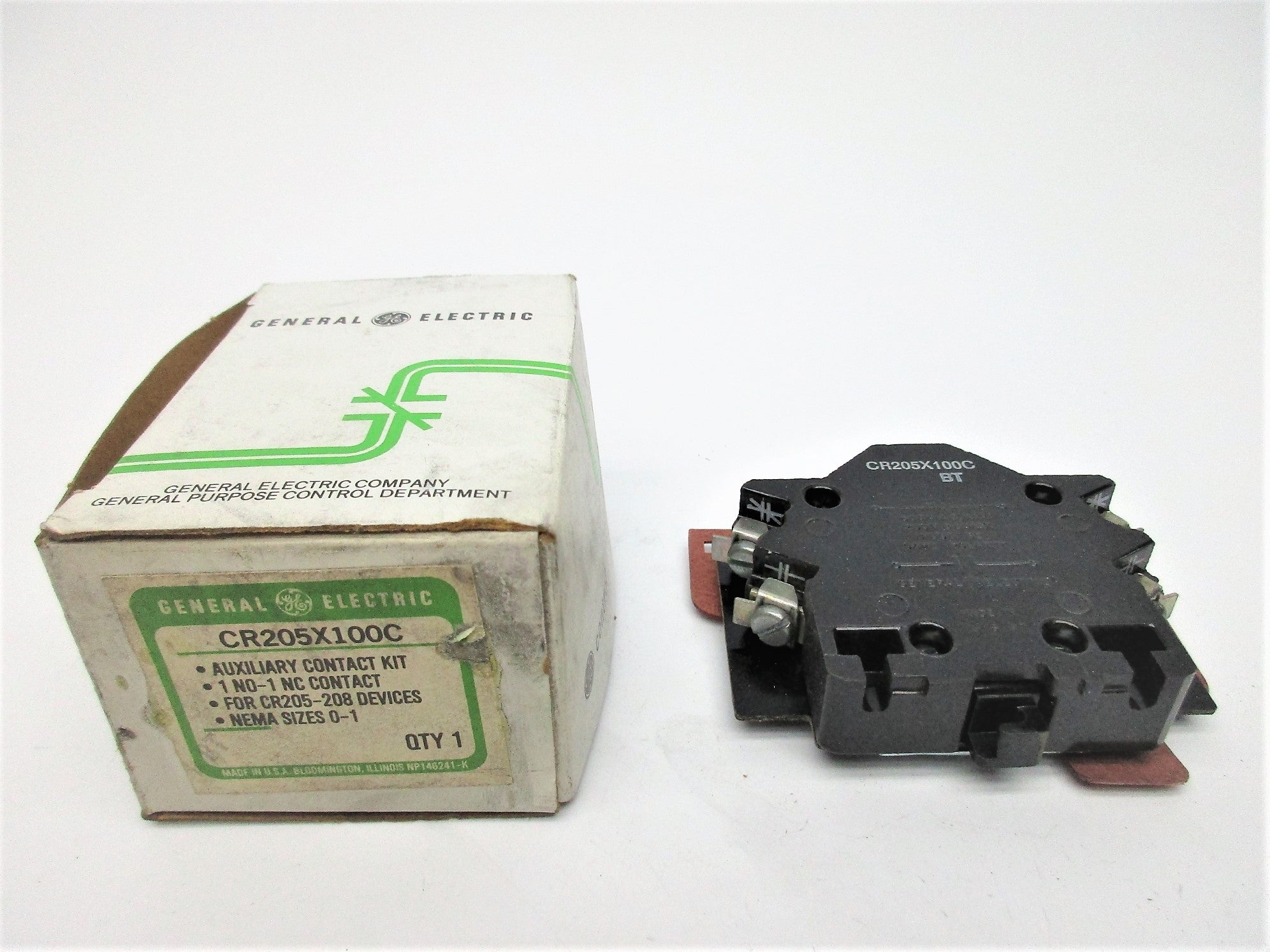 GENERAL ELECTRIC CR205X100C 600VAC NSMP