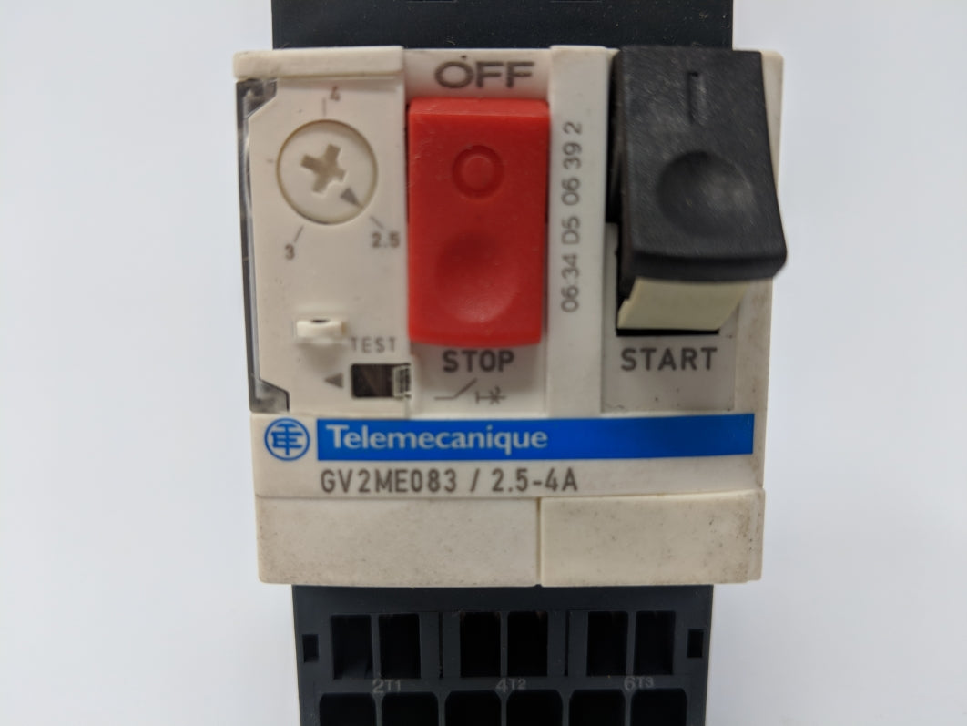 TELEMECANIQUE GV2ME083 2.5-4A 690V NSNP