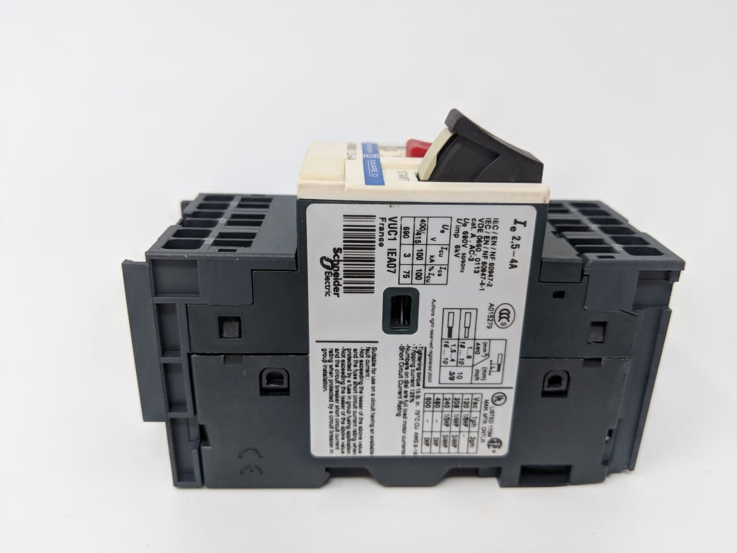 TELEMECANIQUE GV2ME083 2.5-4A 690V NSMP