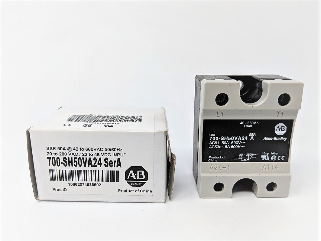 ALLEN BRADLEY 700-SH50VA24 SER. A 50A 42-660V (WH) NSMP