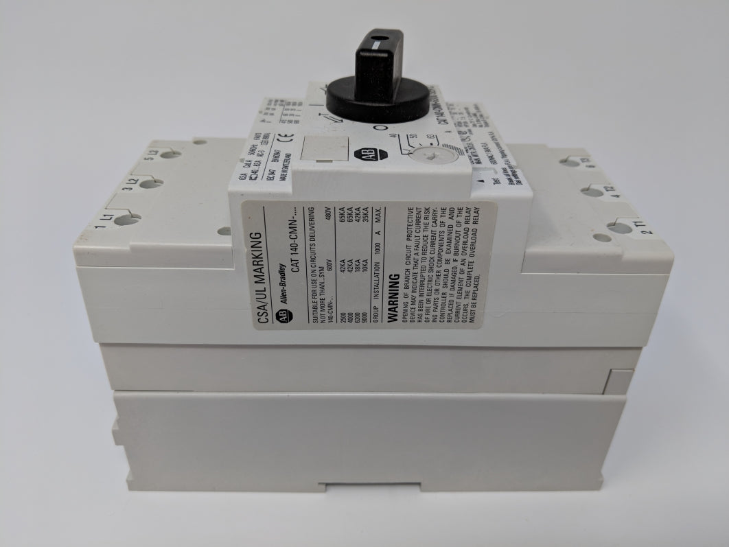 ALLEN BRADLEY 140-CMN-6300 SER. C 40-63A 600VAC NSNP