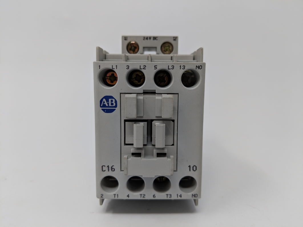 ALLEN BRADLEY 100-C16ZJ10 SER. B 24V (BR/WH) NSMP