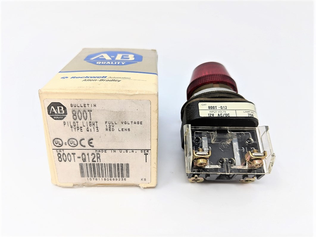 ALLEN BRADLEY 800T-Q12R SER. T (GY/BL) NSMP