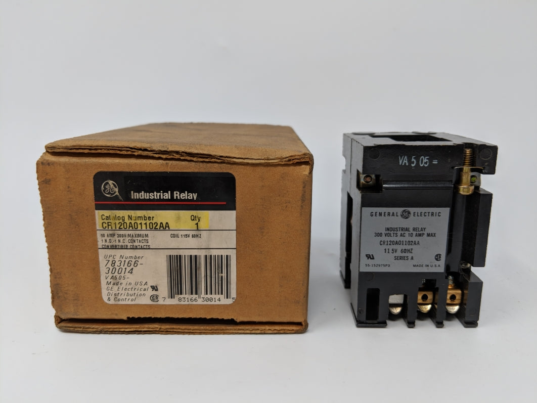 GENERAL ELECTRIC CR120A01102AA 10A 115V NSMP