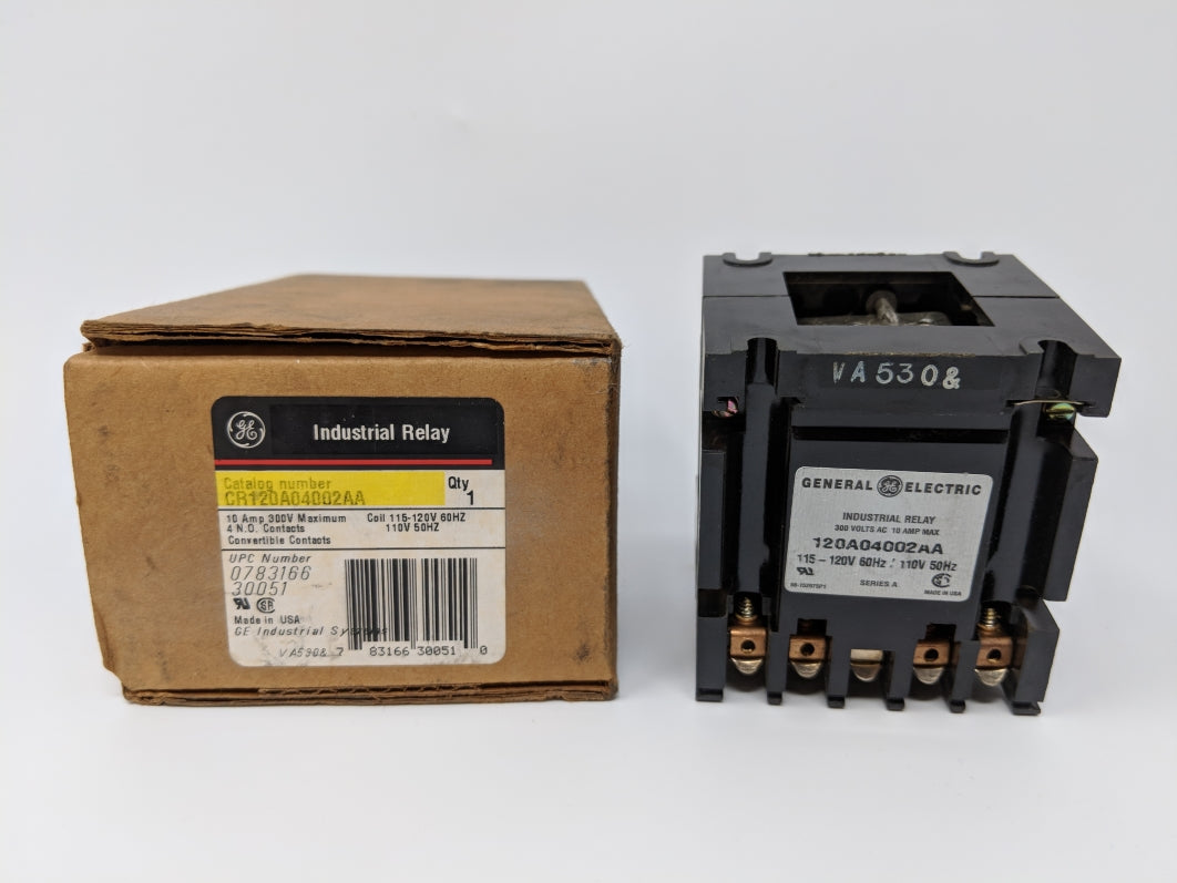 GENERAL ELECTRIC CR120A04002AA 10A 115-120V NSMP