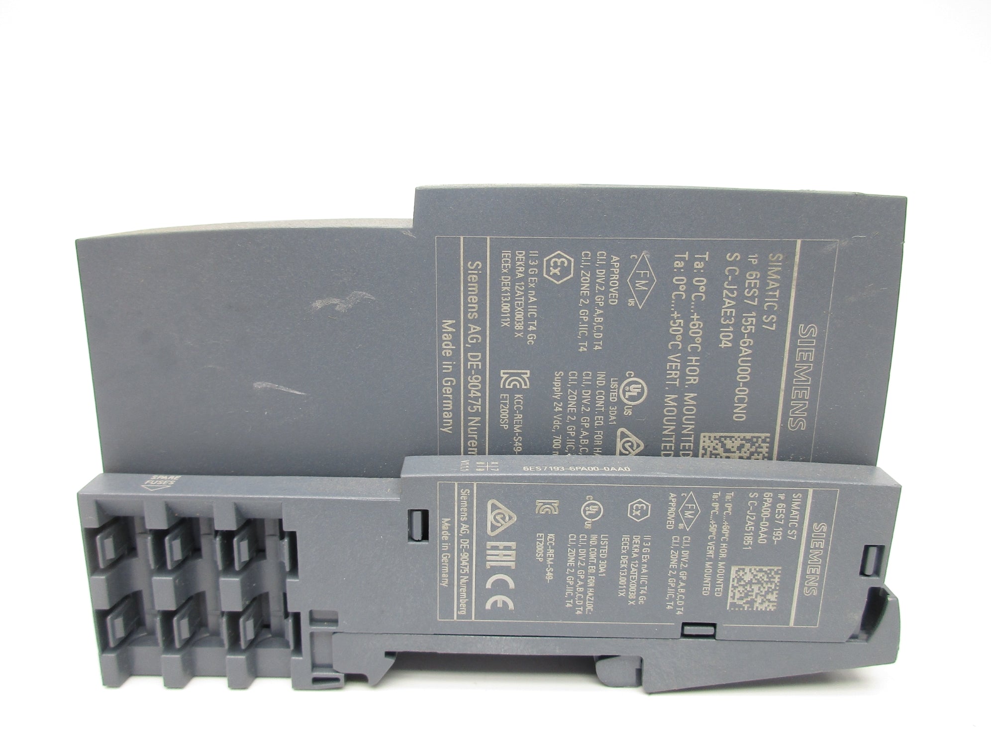 SIEMENS 6ES7155-6AU00-0CN0 6ES7193-69A00-0AA0 UNMP