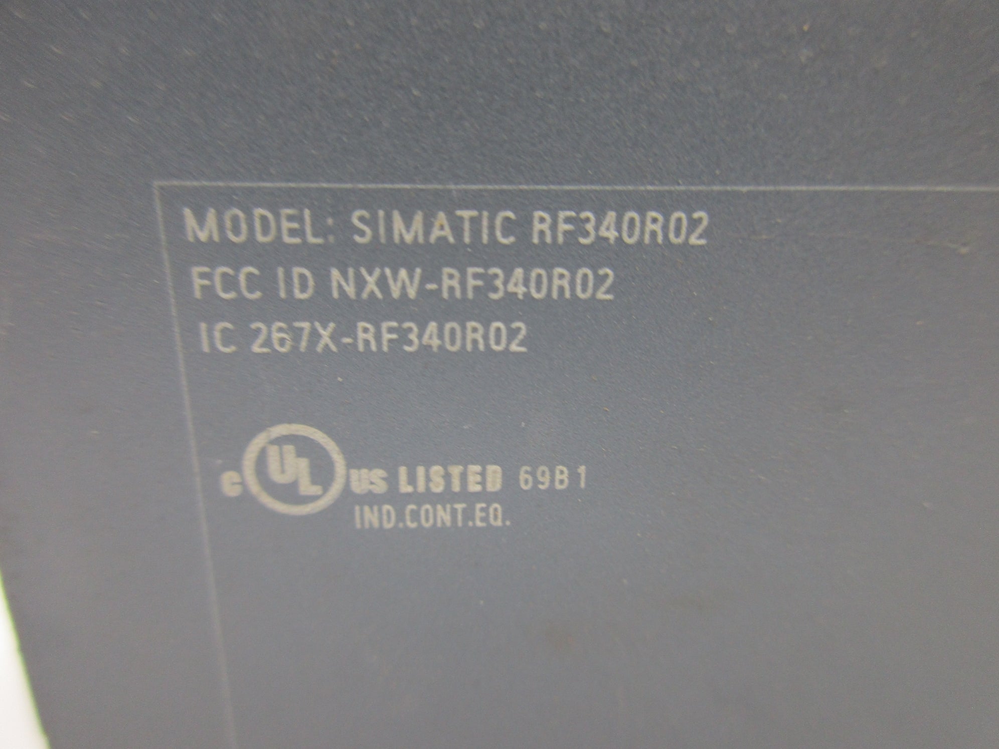 SIEMENS RF340R02 UNMP