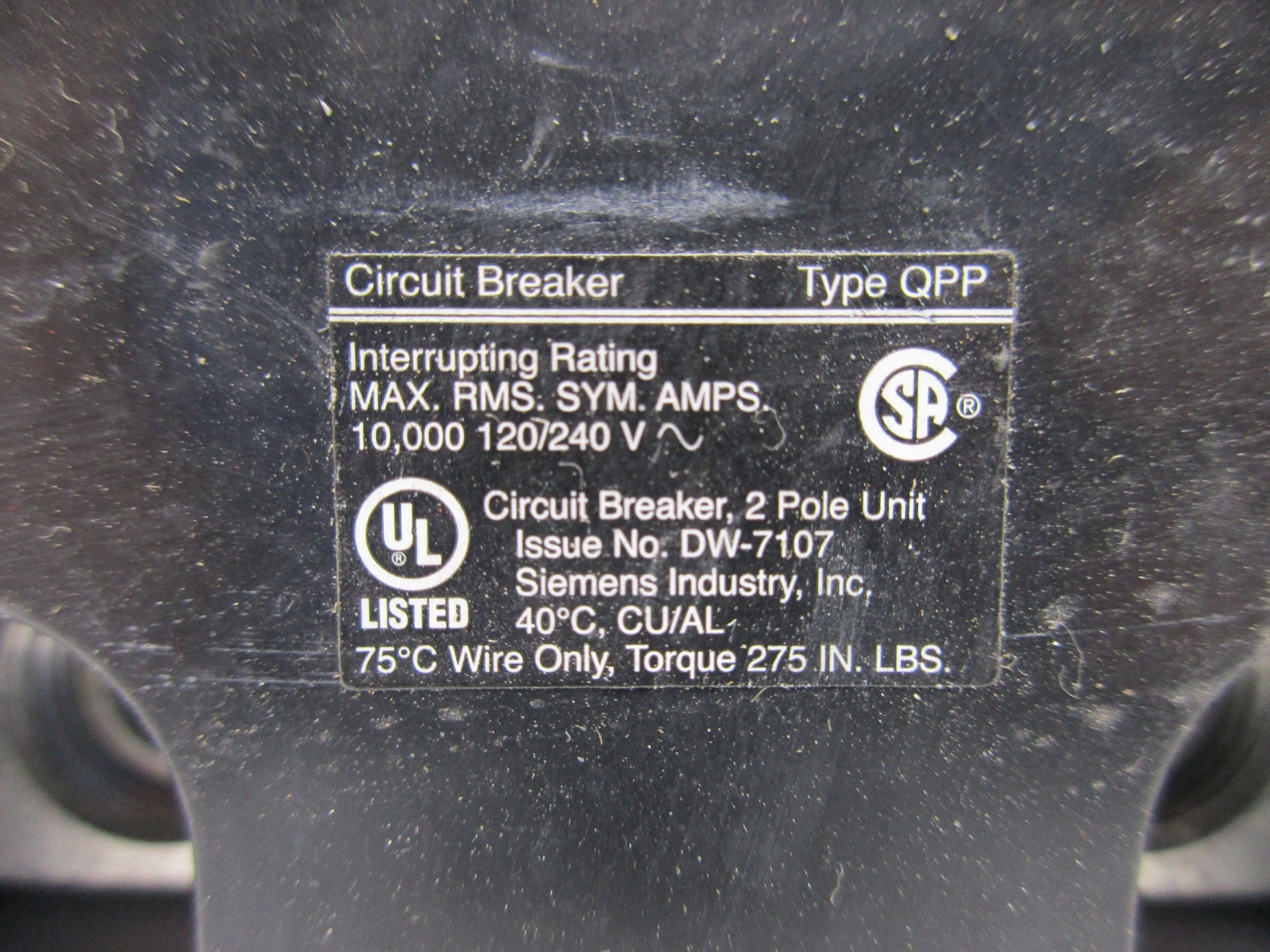 SIEMENS QPP2150 150A 120/240V UNMP