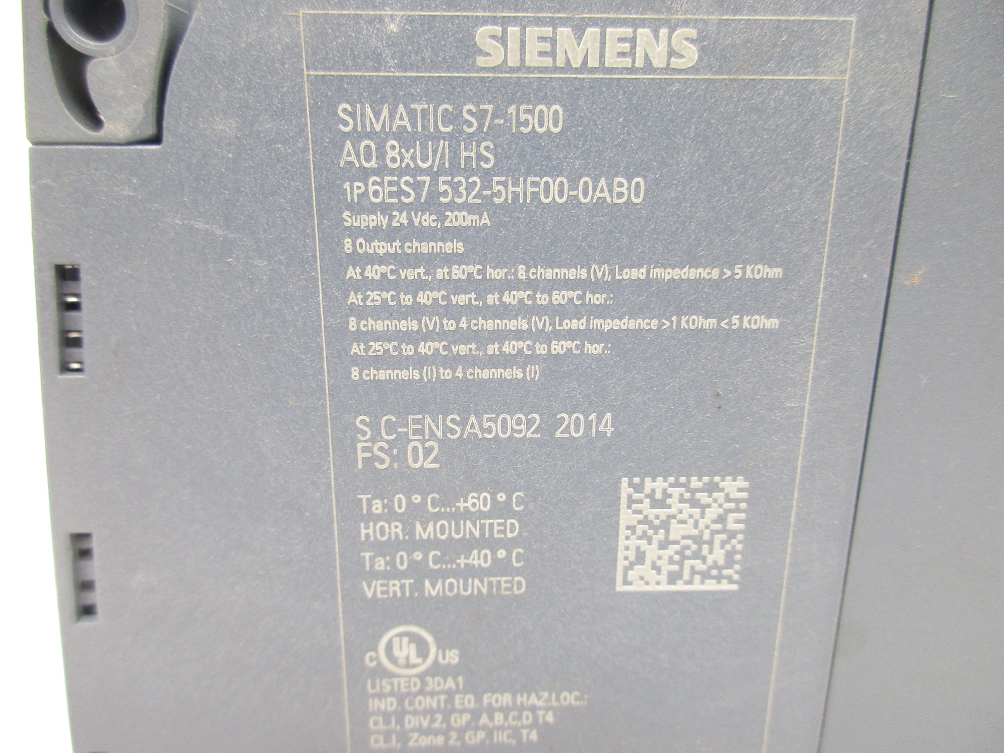 SIEMENS 6ES7532-5HF00-0AB0 UNMP