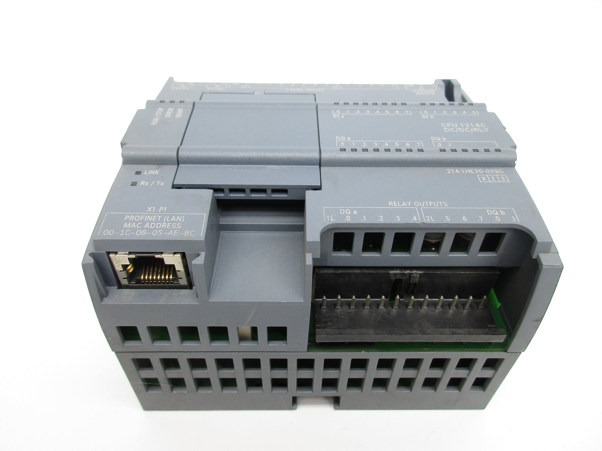 SIEMENS 6ES7214-1HE30-0XB0 24VDC UNMP