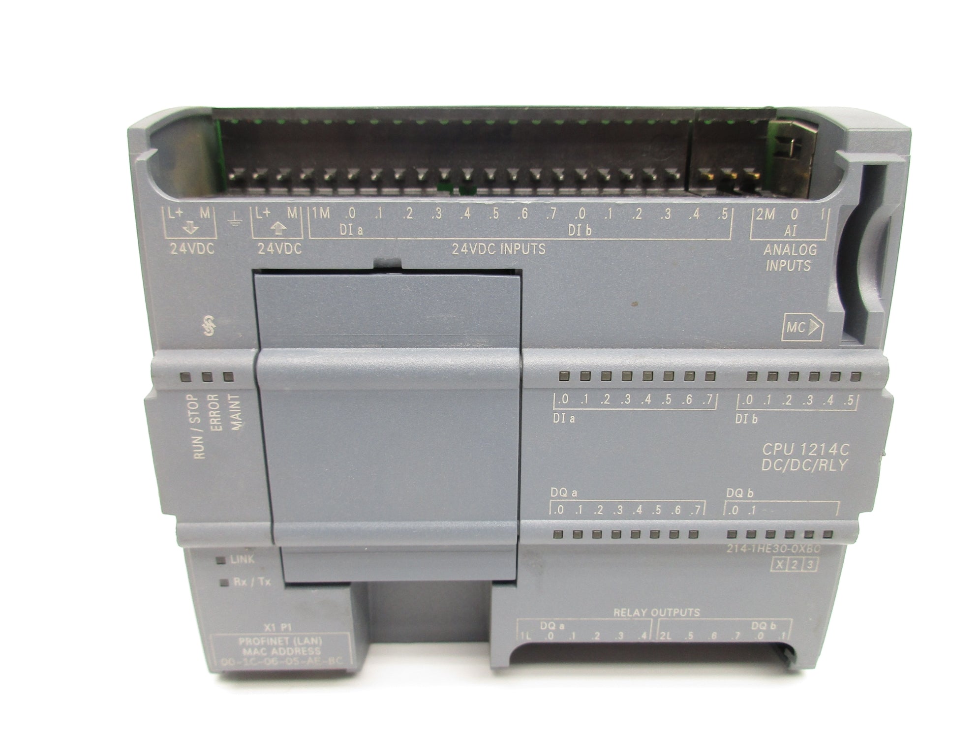 SIEMENS 6ES7214-1HE30-0XB0 24VDC UNMP