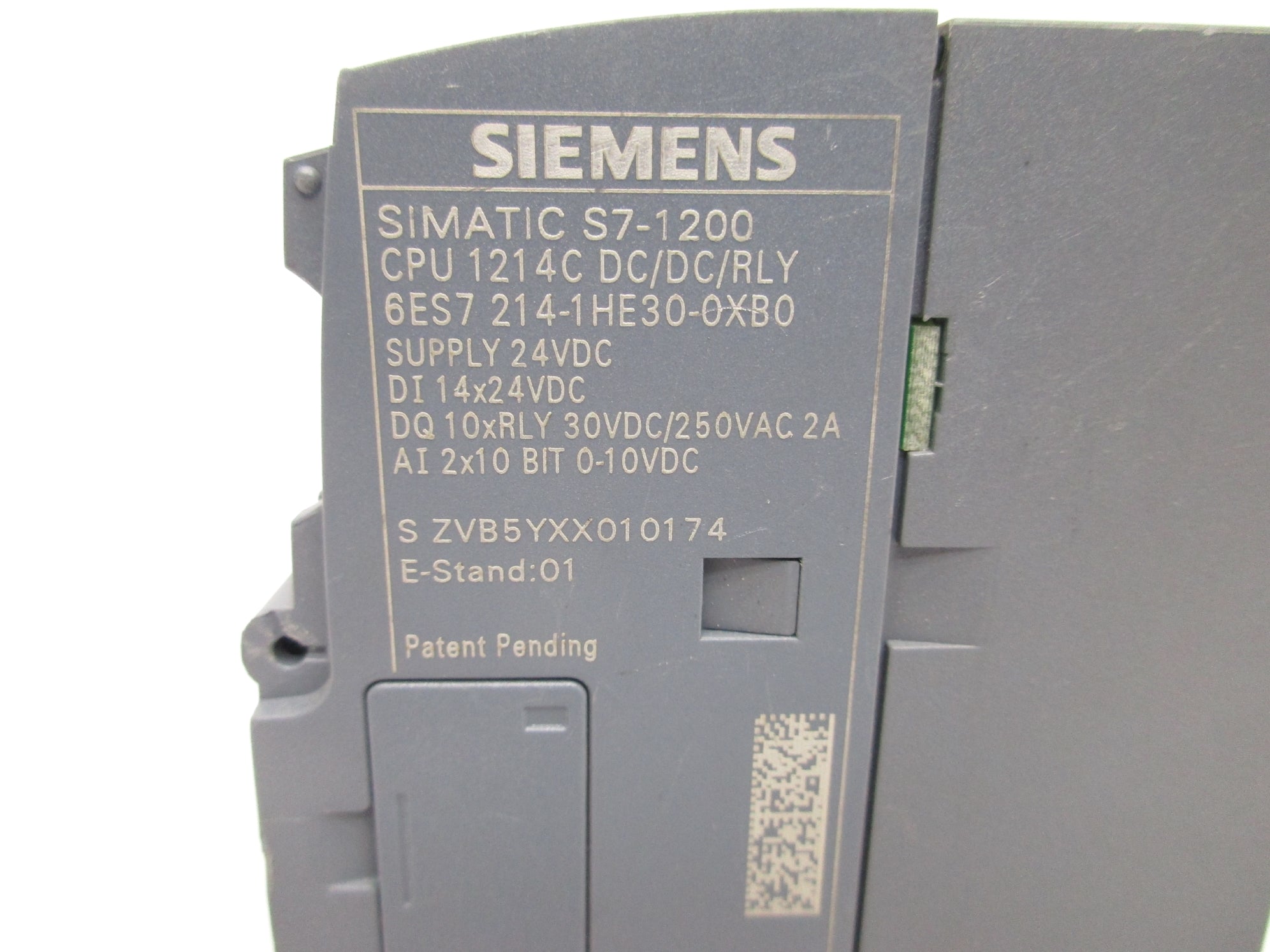 SIEMENS 6ES7214-1HE30-0XB0 24VDC UNMP