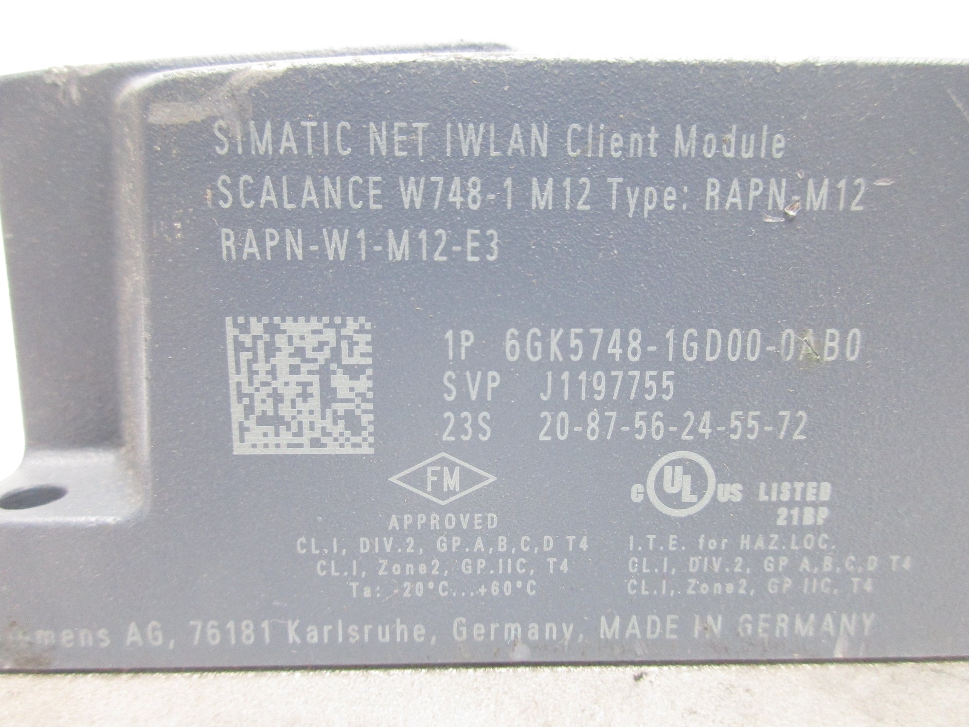 SIEMENS 6GK5748-1GD00-0AB0 UNMP