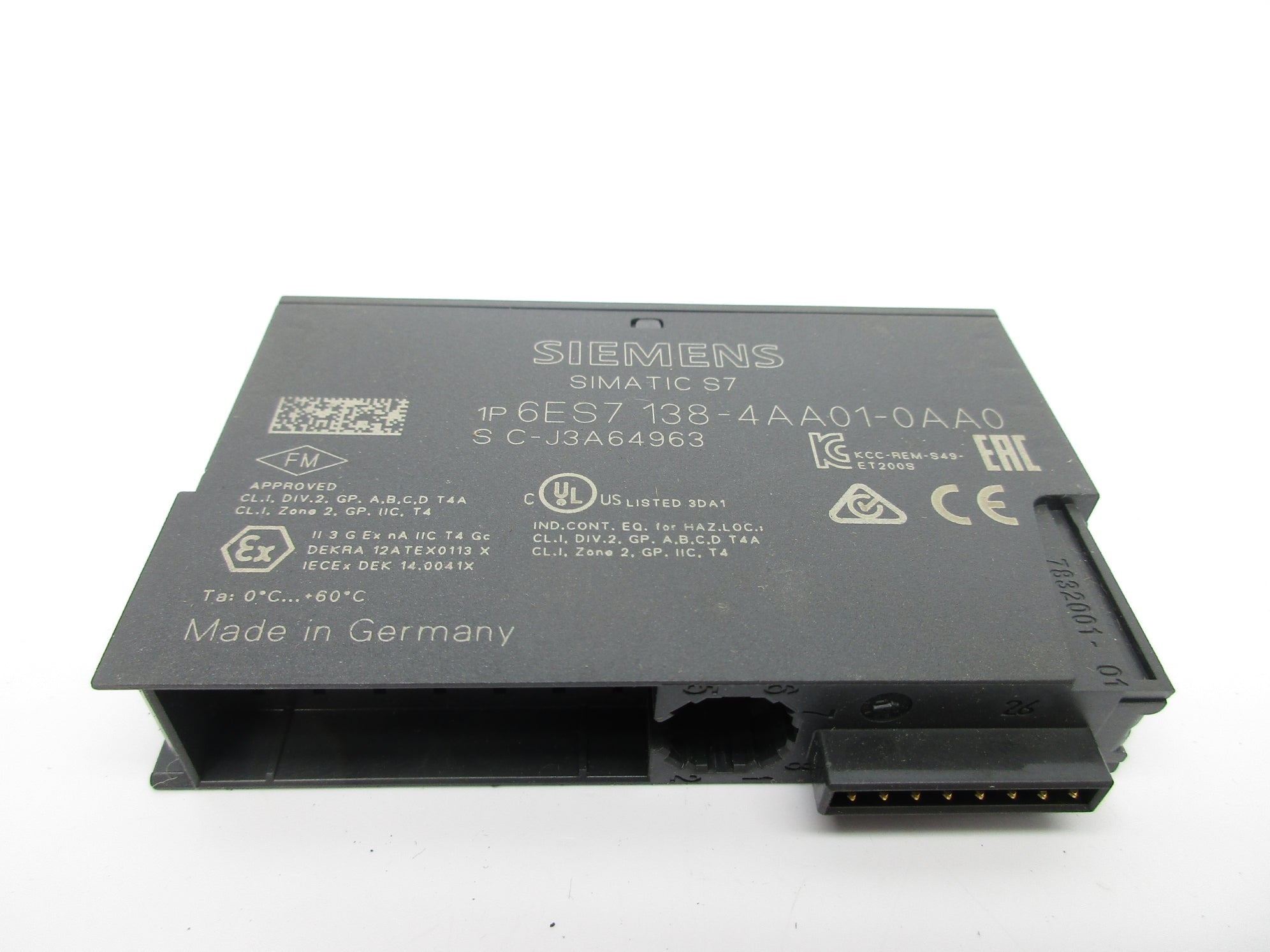 SIEMENS 6ES7138-4AA01-0AA0 UNMP