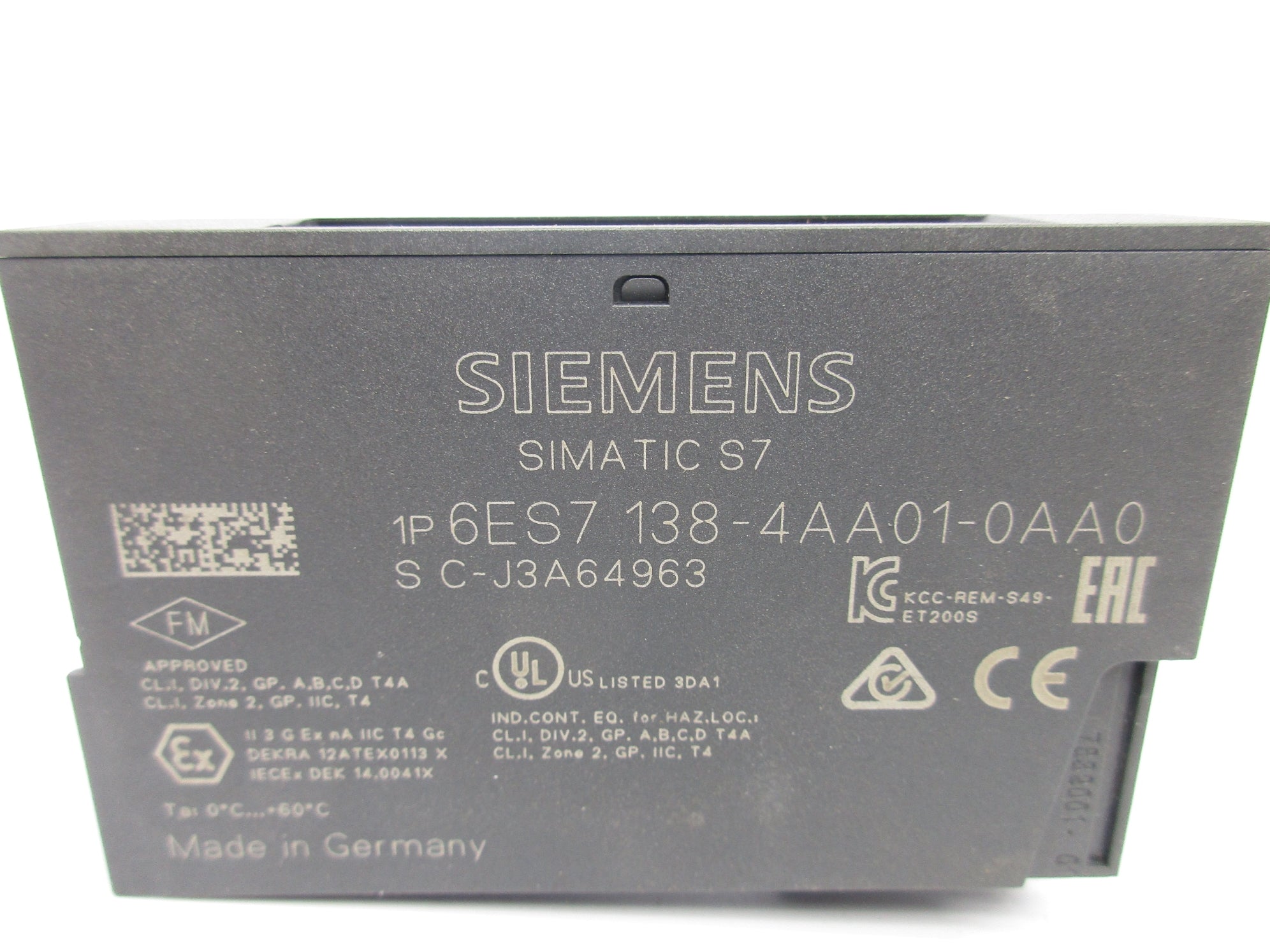 SIEMENS 6ES7138-4AA01-0AA0 UNMP