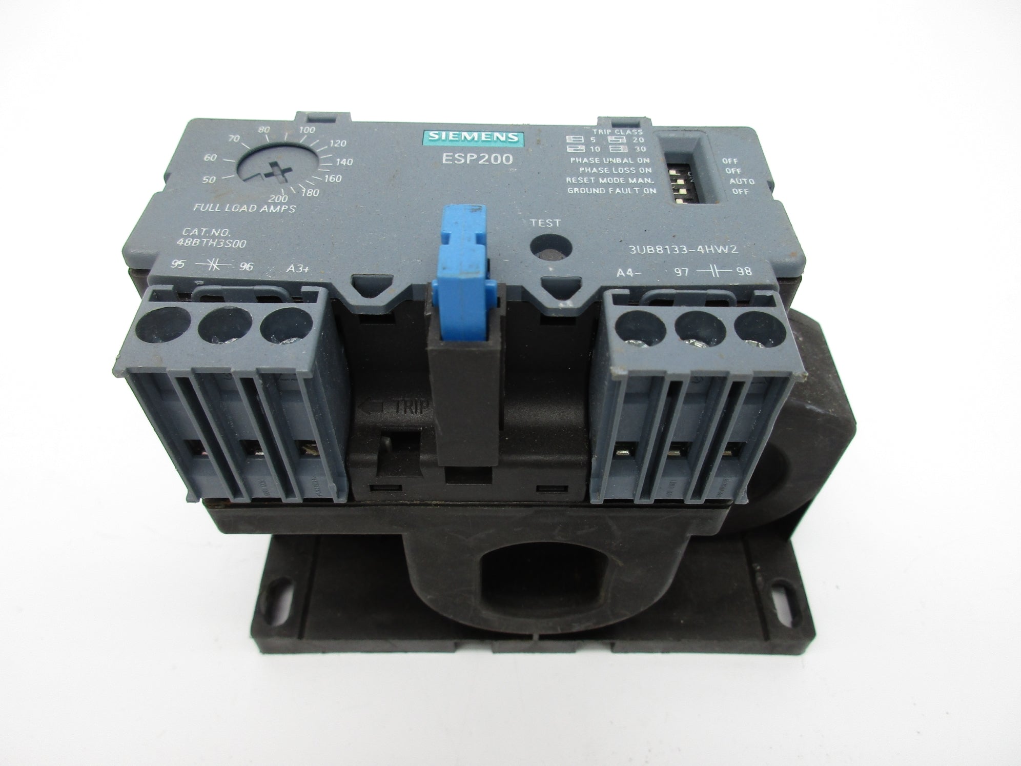 SIEMENS 48BTH3S00 3UB8133-4HW2 50-200A 600VAC UNMP