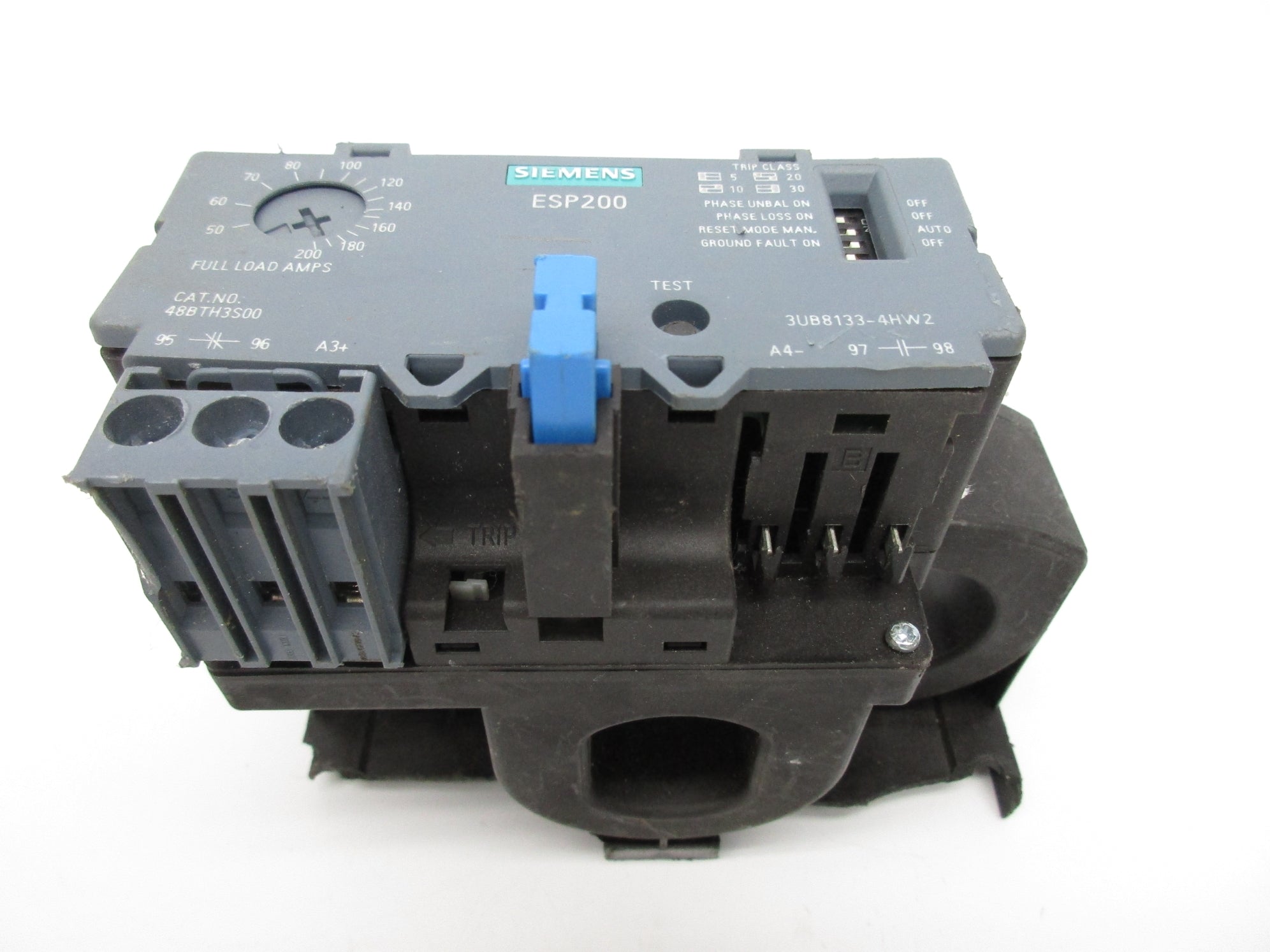 SIEMENS 48BTH3S00 3UB8133-4HW2 50-200A 600VAC (AS PICTURED) UNMP
