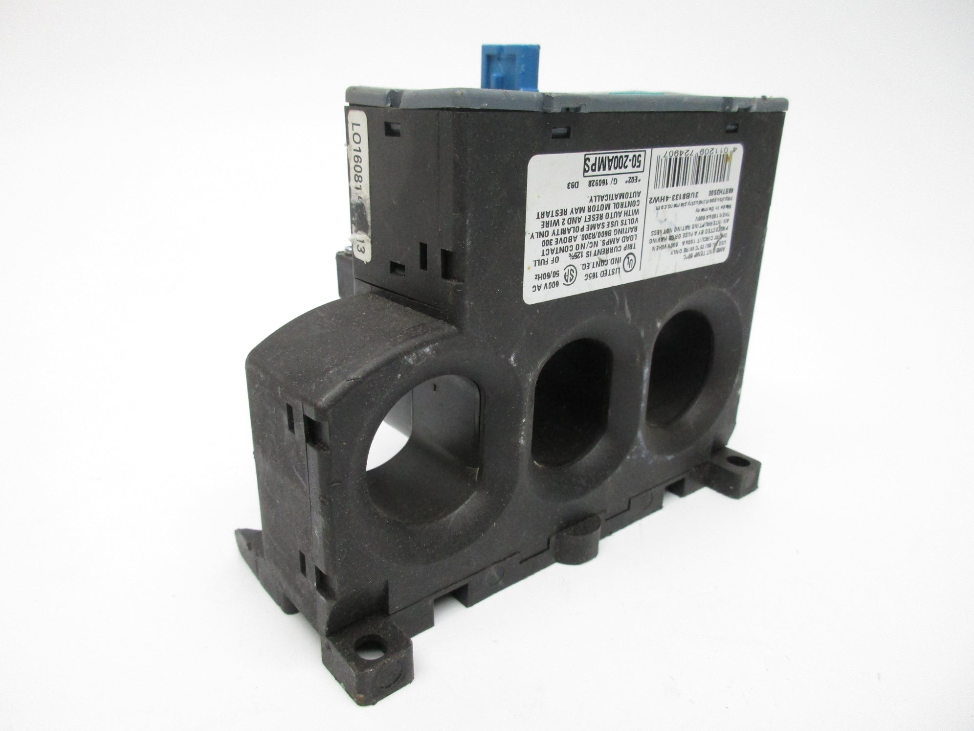SIEMENS 48BTH3S00 3UB8133-4HW2 50-200A 600VAC (AS PICTURED) UNMP