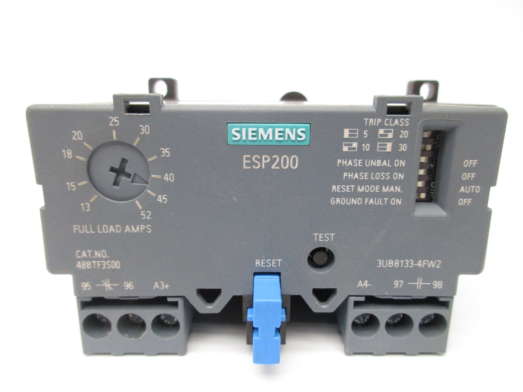 SIEMENS 48BTF3S00 3UB8133-4FW2 13-52A 600VAC UNMP