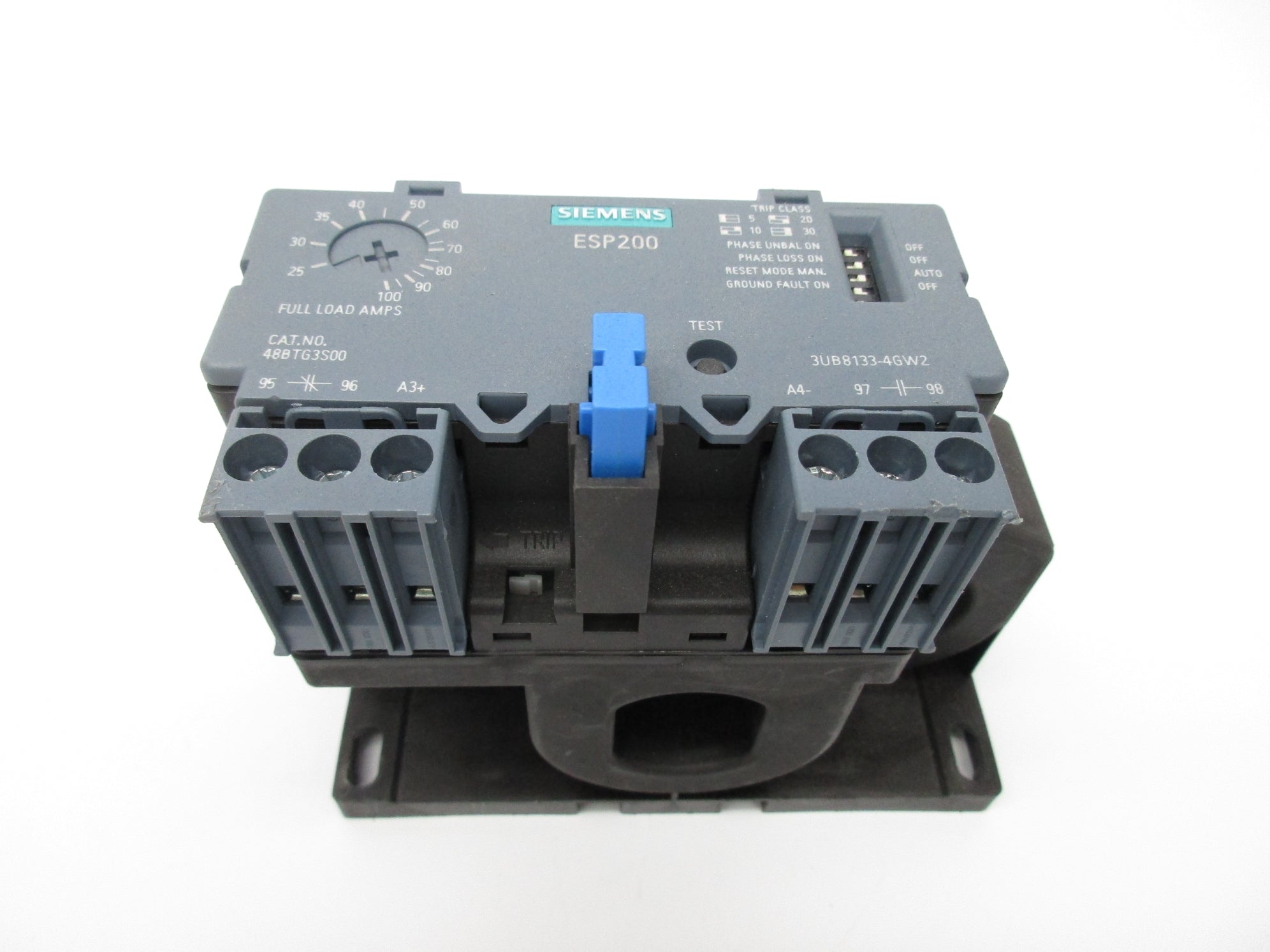 SIEMENS 48BTG3S00 3UB8133-4GW2 25-100A 600VAC UNMP