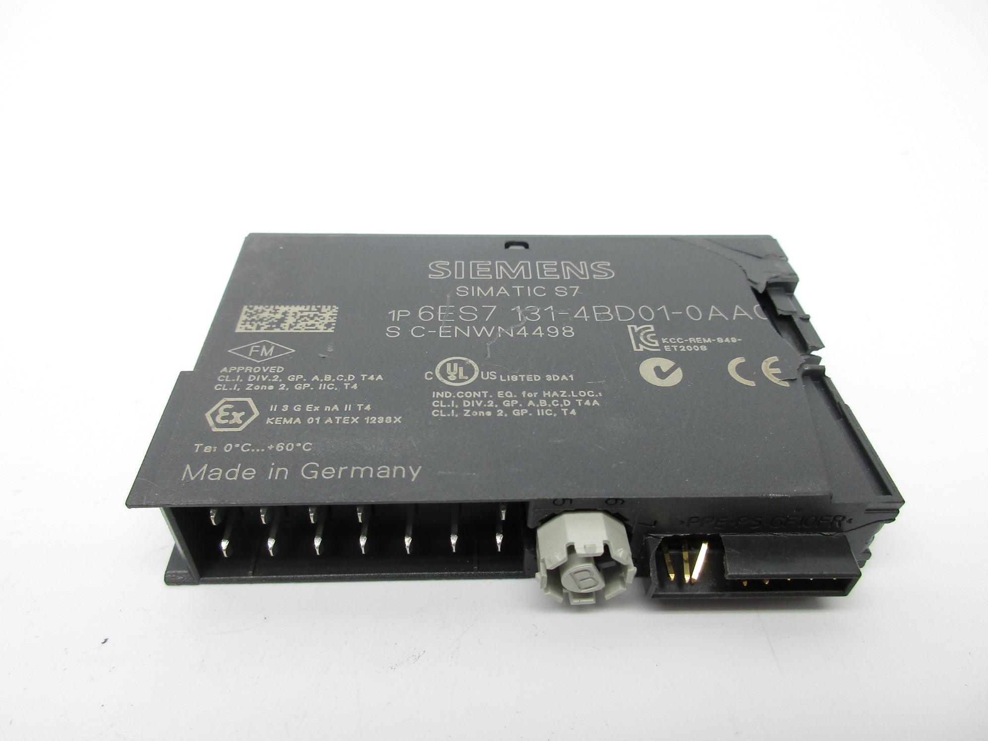 SIEMENS 6ES7131-4BD01-0AA0 (AS PICTURED) UNMP