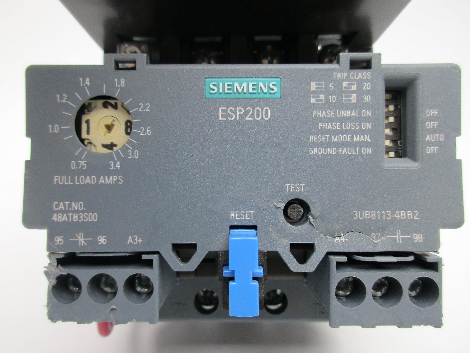 SIEMENS 14CU+32A 3UB8113-4BB2 75D73070F  (AS PICTURED) UNMP